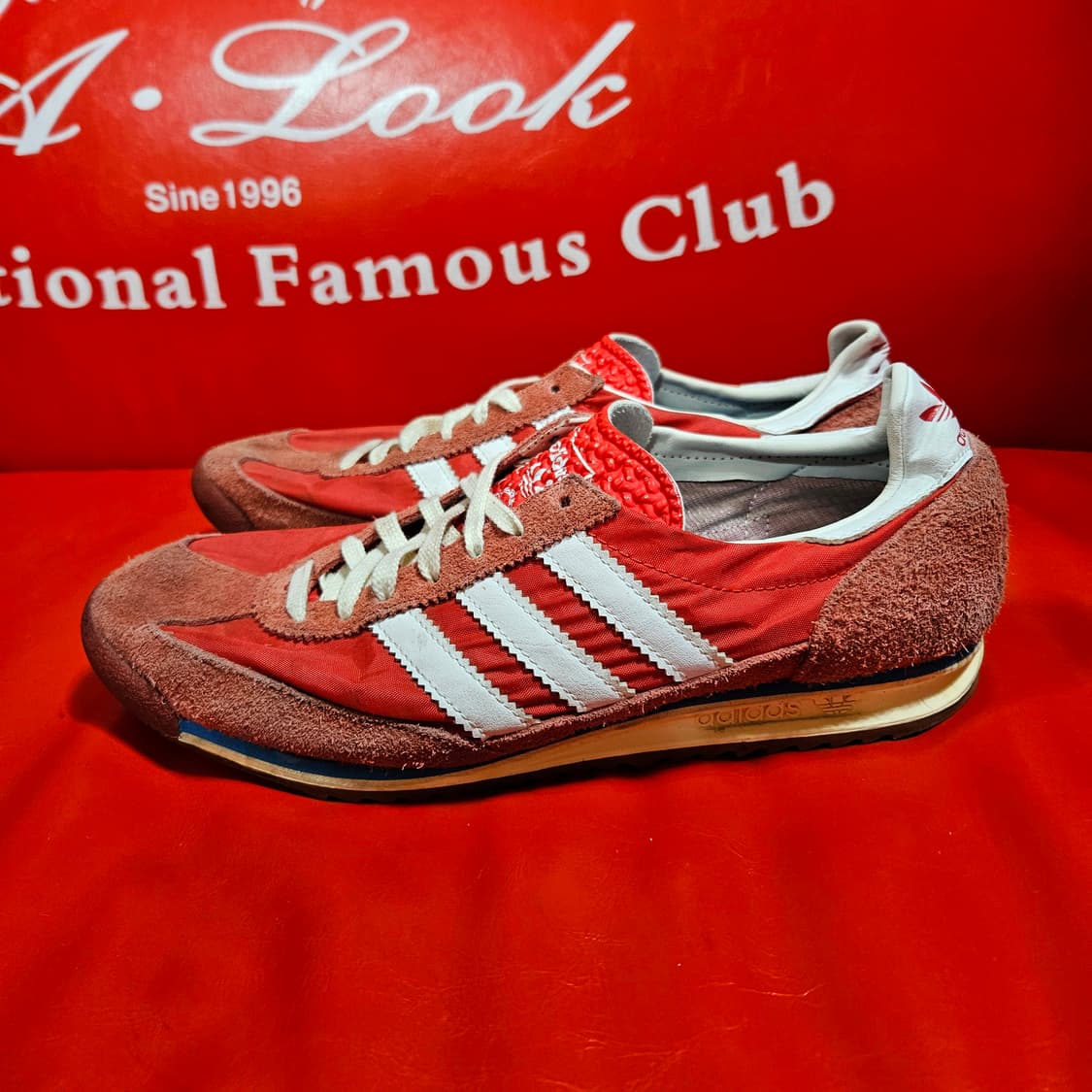 아디다스(Adidas) SL72 빈티지 레드 스니커즈 250size 상품이미지2