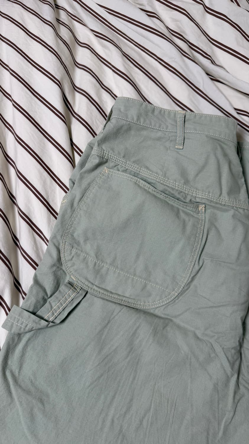 [L] Ends and Means 더블니 페인터 팬츠 23ss 상품이미지4