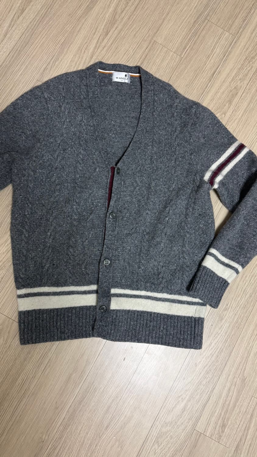 W.ANGLE 남성 골프 가디건입니다  사이즈는 105이고, 가슴둘레 1 상품이미지1