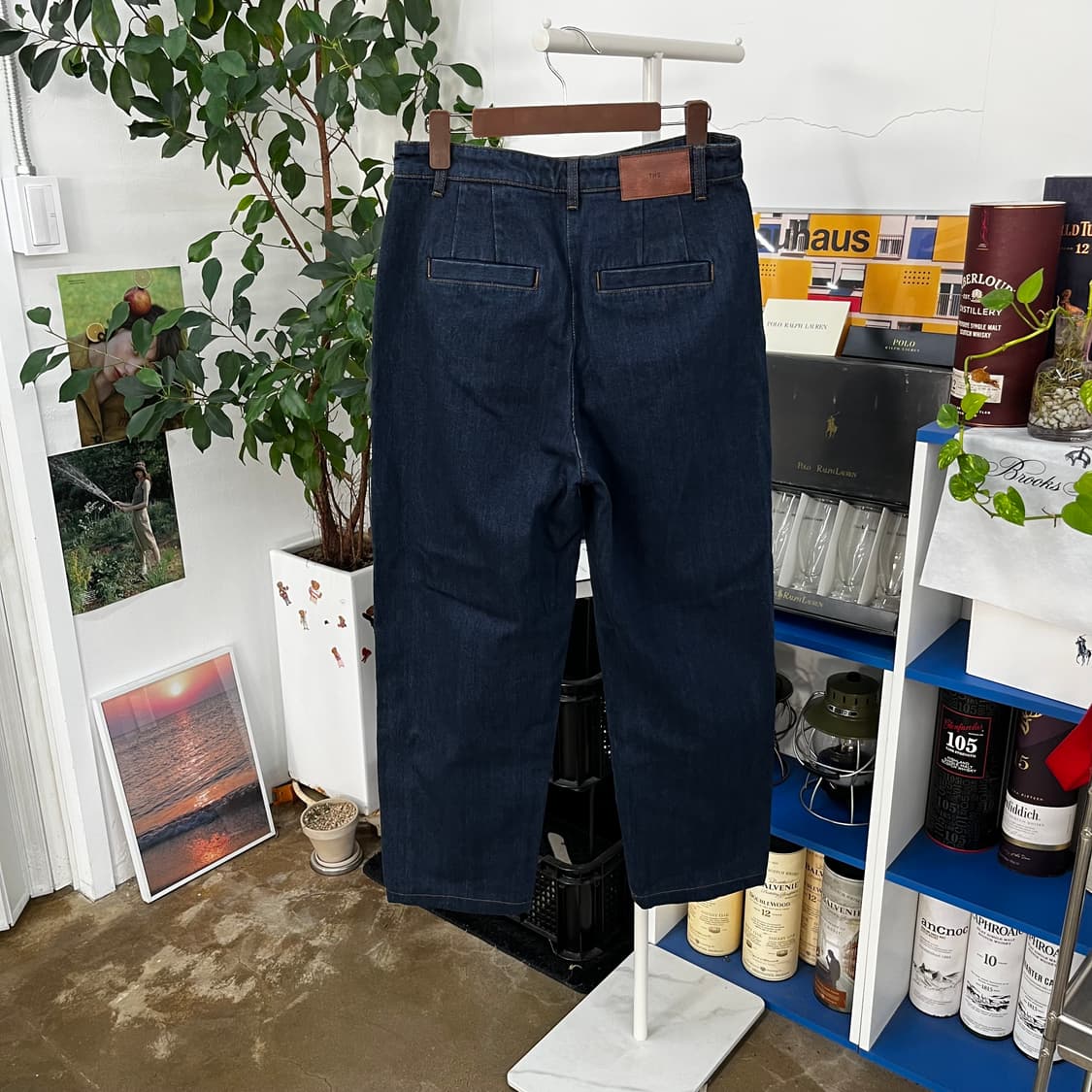 더캐시미어 데님팬츠 새상품 67-98 상품이미지4