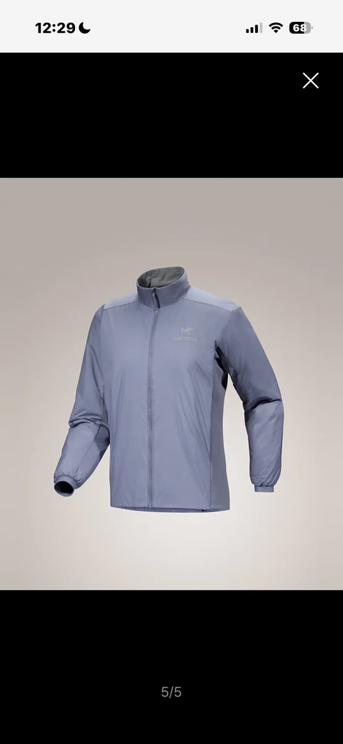 아크테릭스 아톰 자켓 남성 - STRATUS / AJOFMX7349 상품이미지1