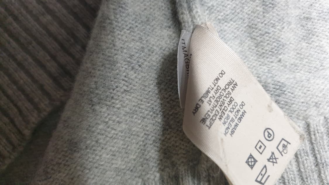 버버리 메리노울 하프집업 xl 정품 상품이미지4