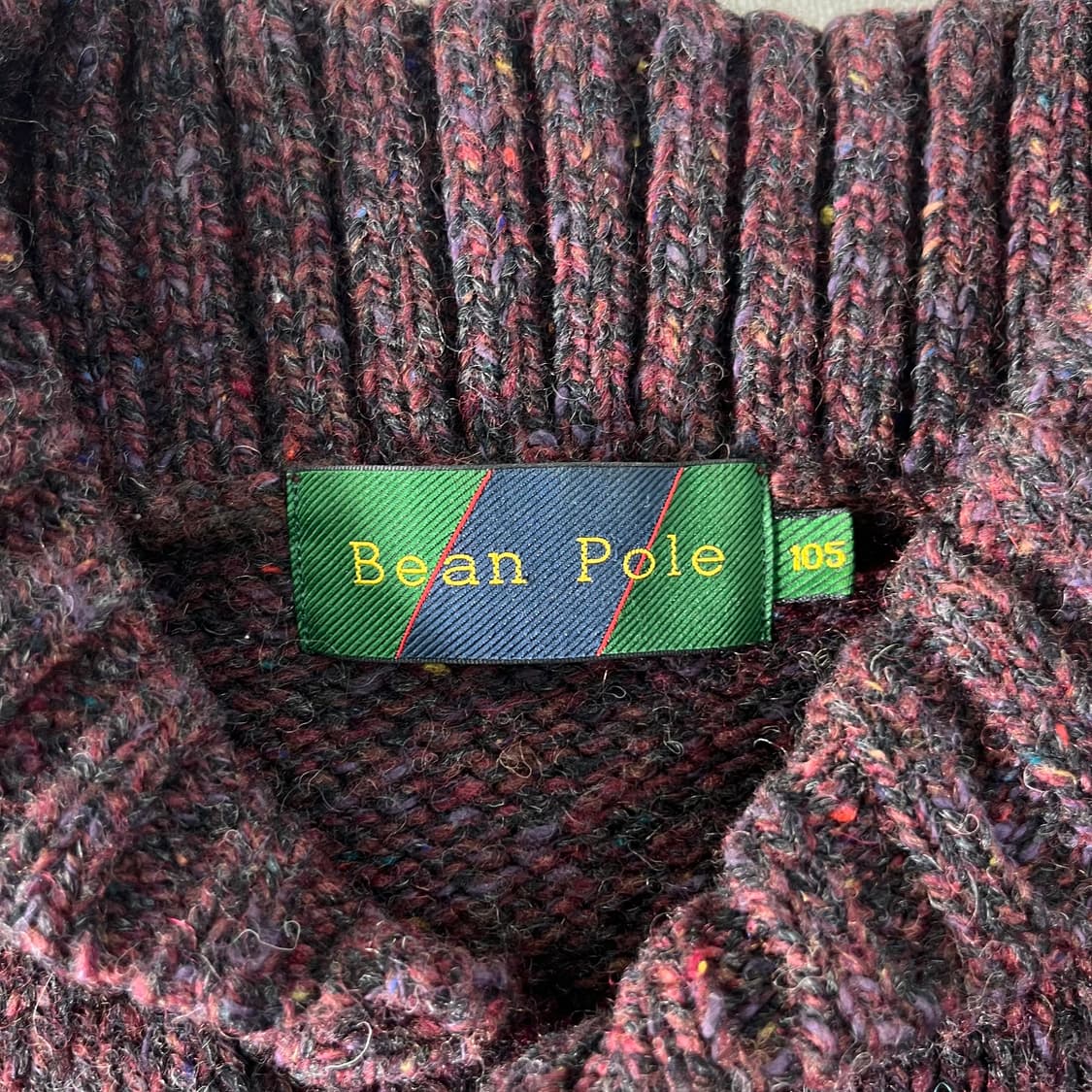 105 빈폴 빈티지스타일 카라니트  상품이미지4