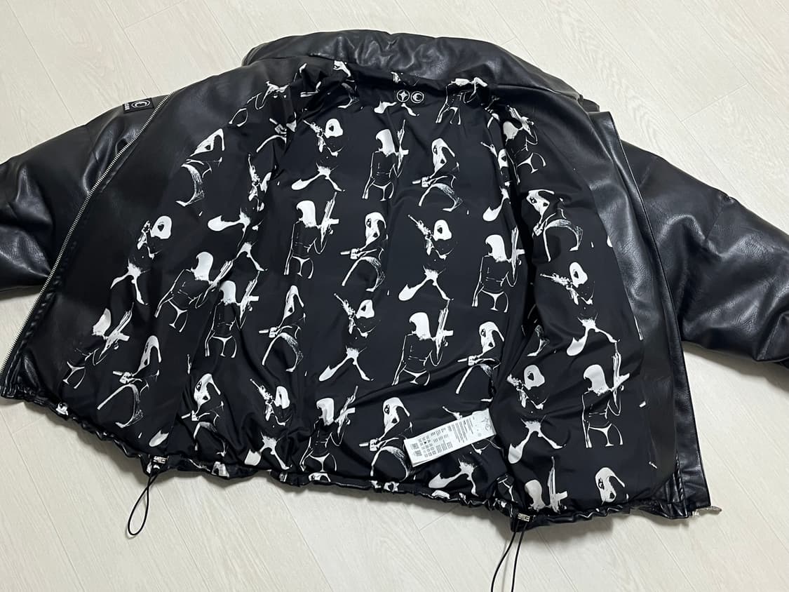 떠그클럽 레더패딩 3 상품이미지2