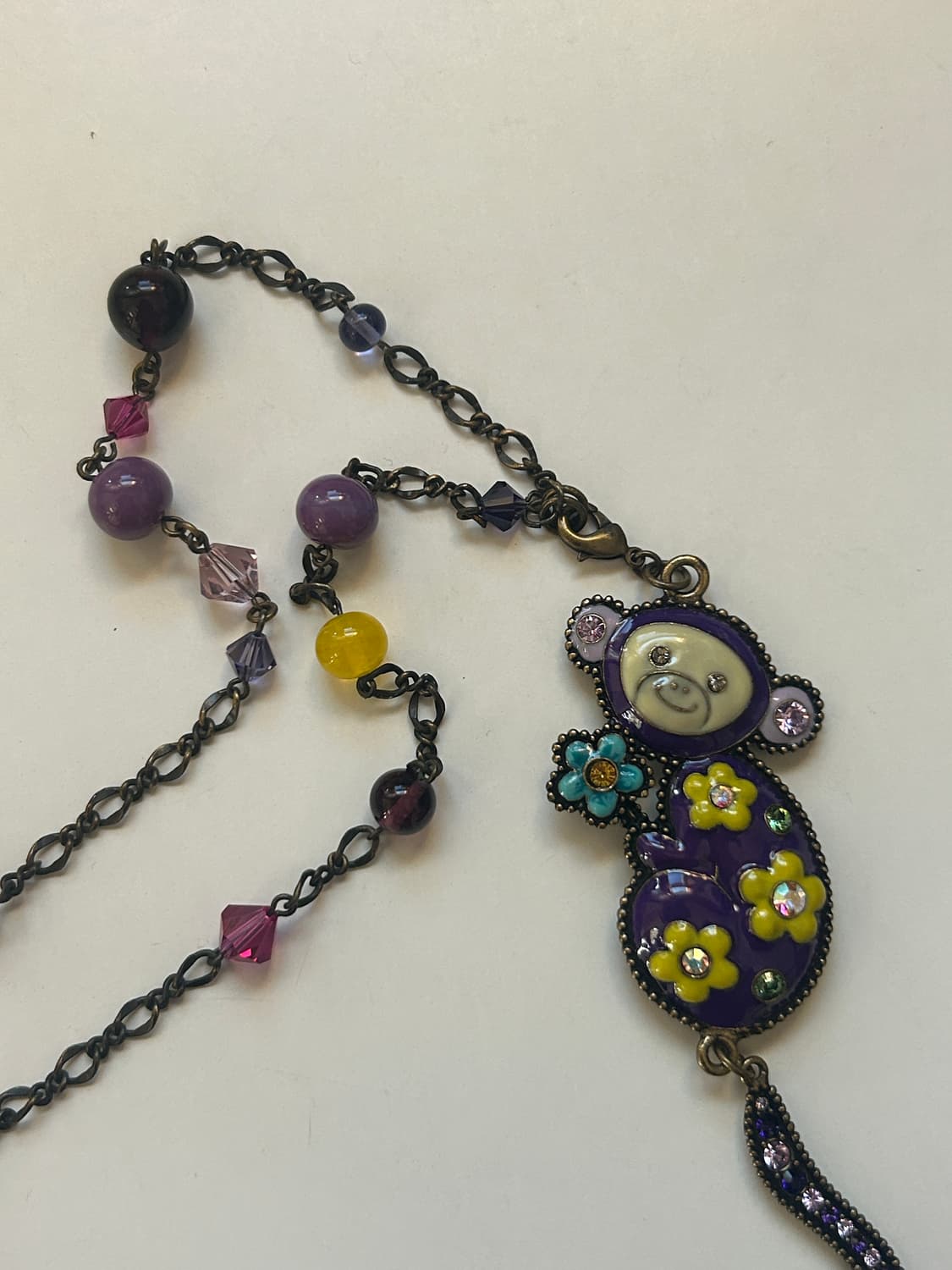 안나수이 원숭이 목걸이 상품이미지5