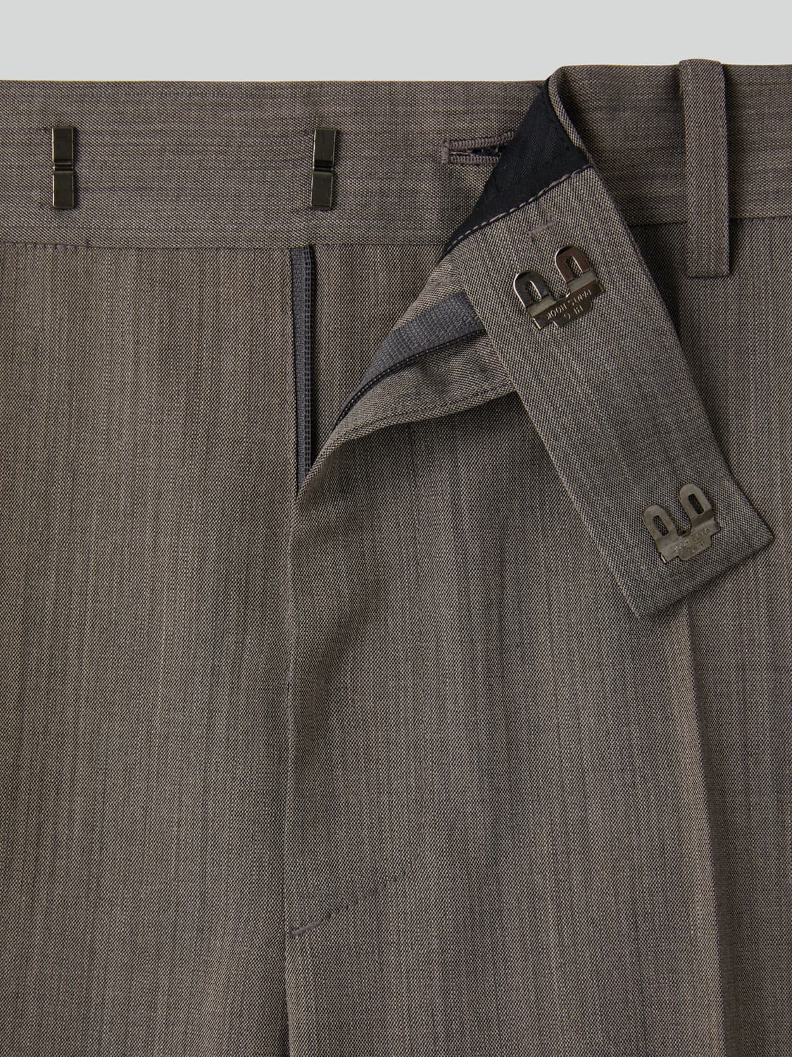 렉토 26SS 플레어핏 수트 팬츠 슬랙스 세피아 상품이미지7