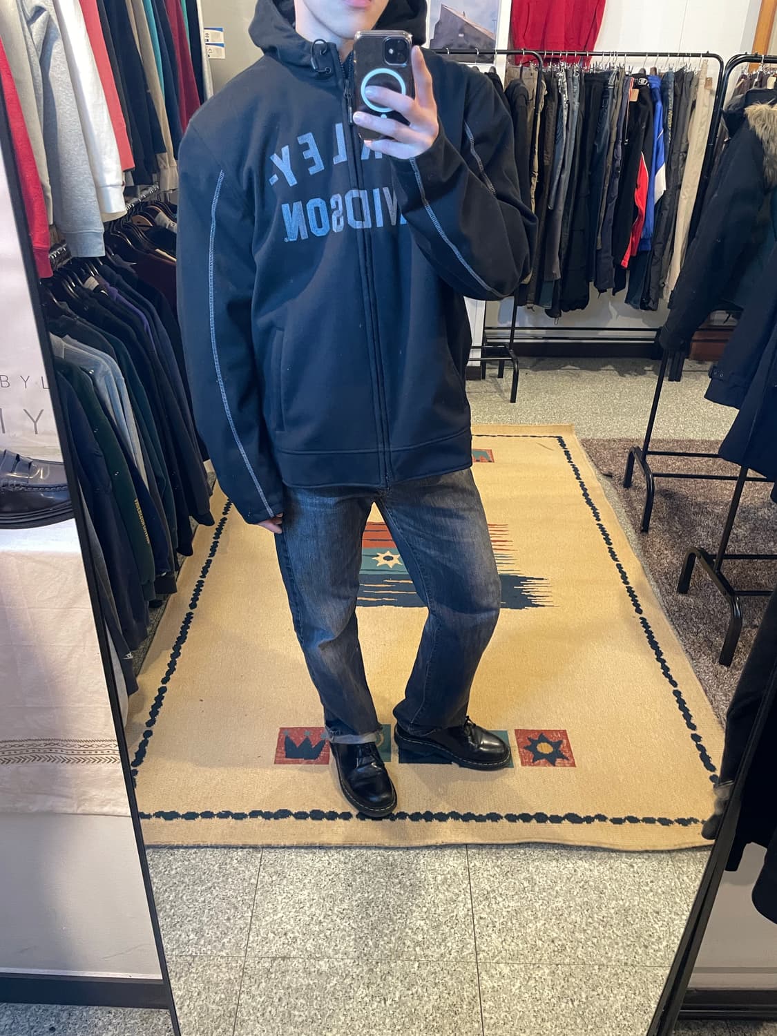 할리데이비슨 하드쉘 후드집업 자켓 상품이미지10