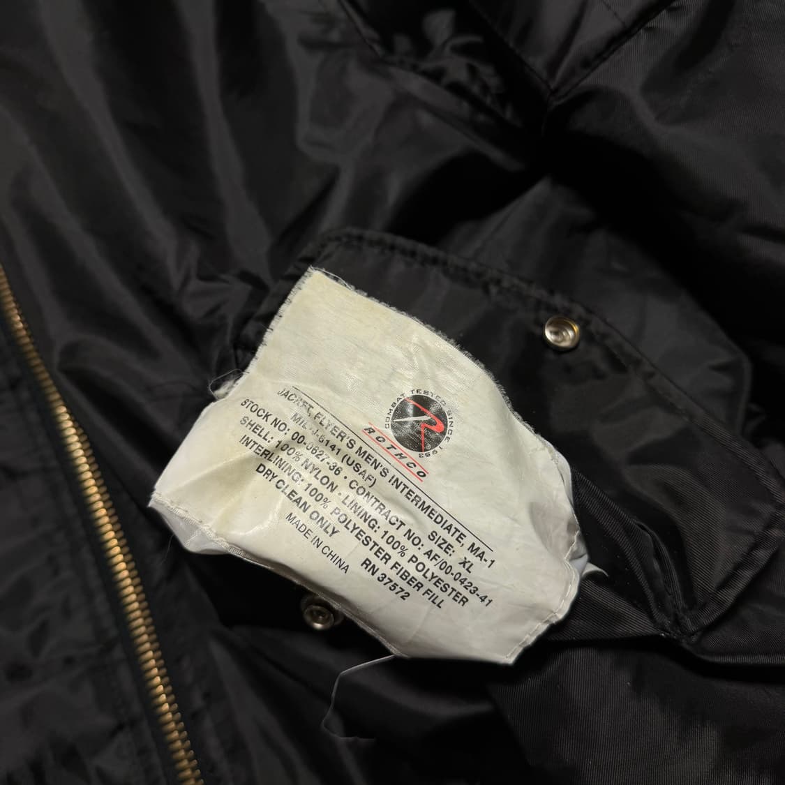 로스코 MA-1 항공자켓 상품이미지4