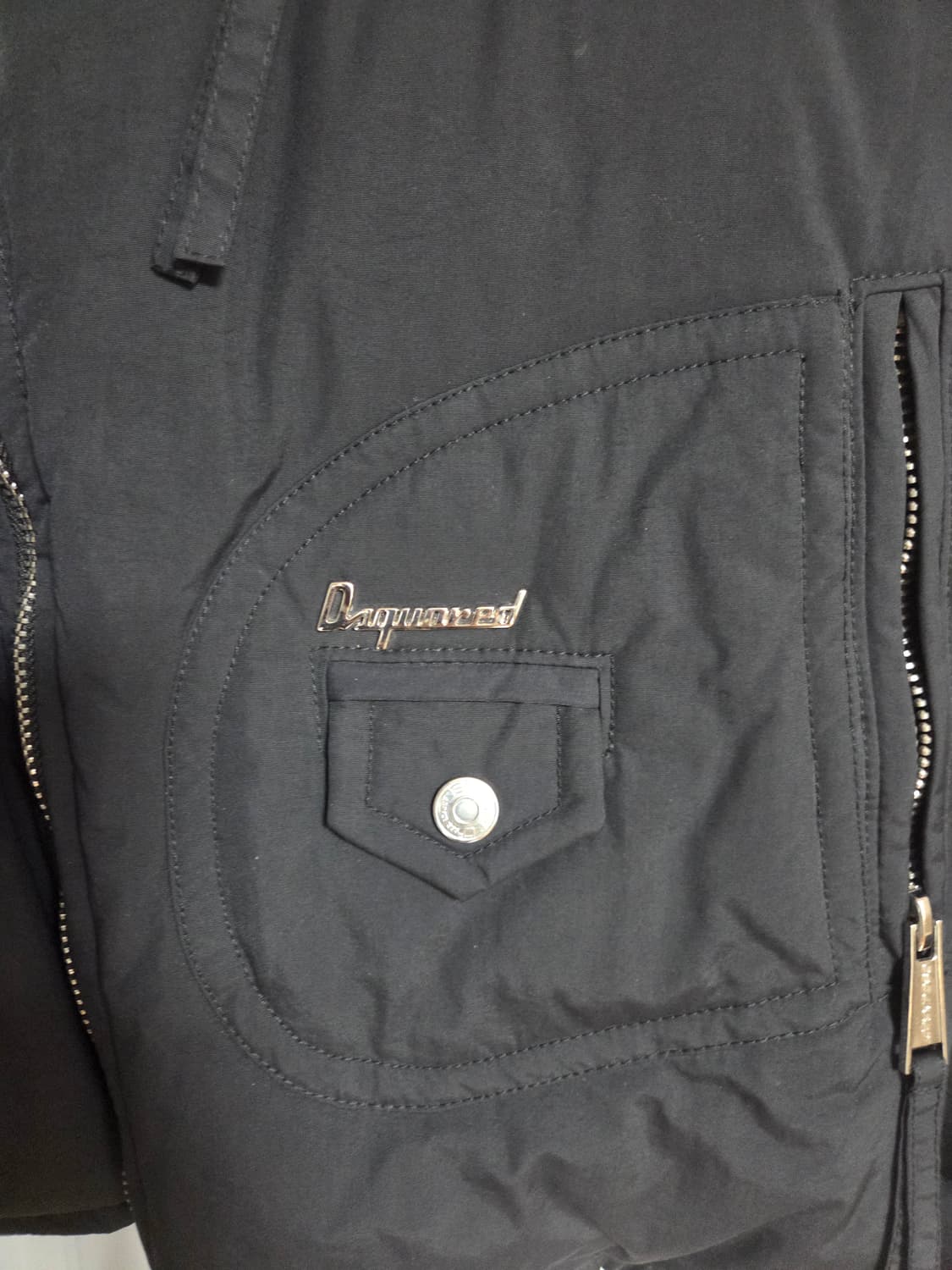 디스퀘어드2 양모넥 라이더 패딩자켓 상품이미지2