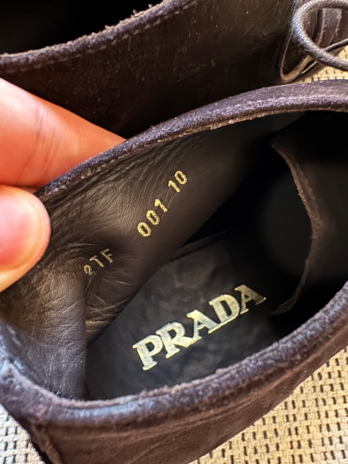 프라다 스웨이드 처카 부츠 상품이미지5