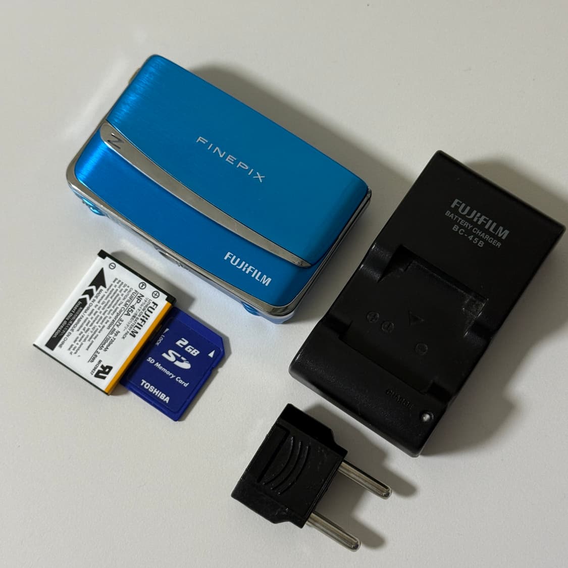 후지필름 파인픽스 z70 빈티지 디카 디지털카메라 블루 상품이미지1