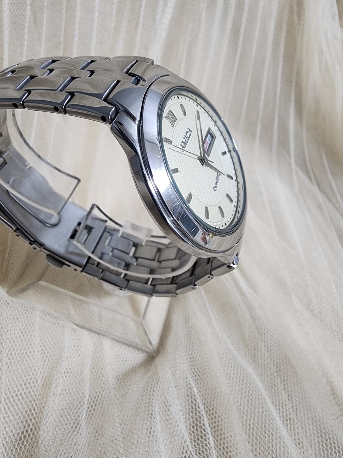 AMICA 아미카 데이데이트 메탈 시계 쿼츠 상품이미지2