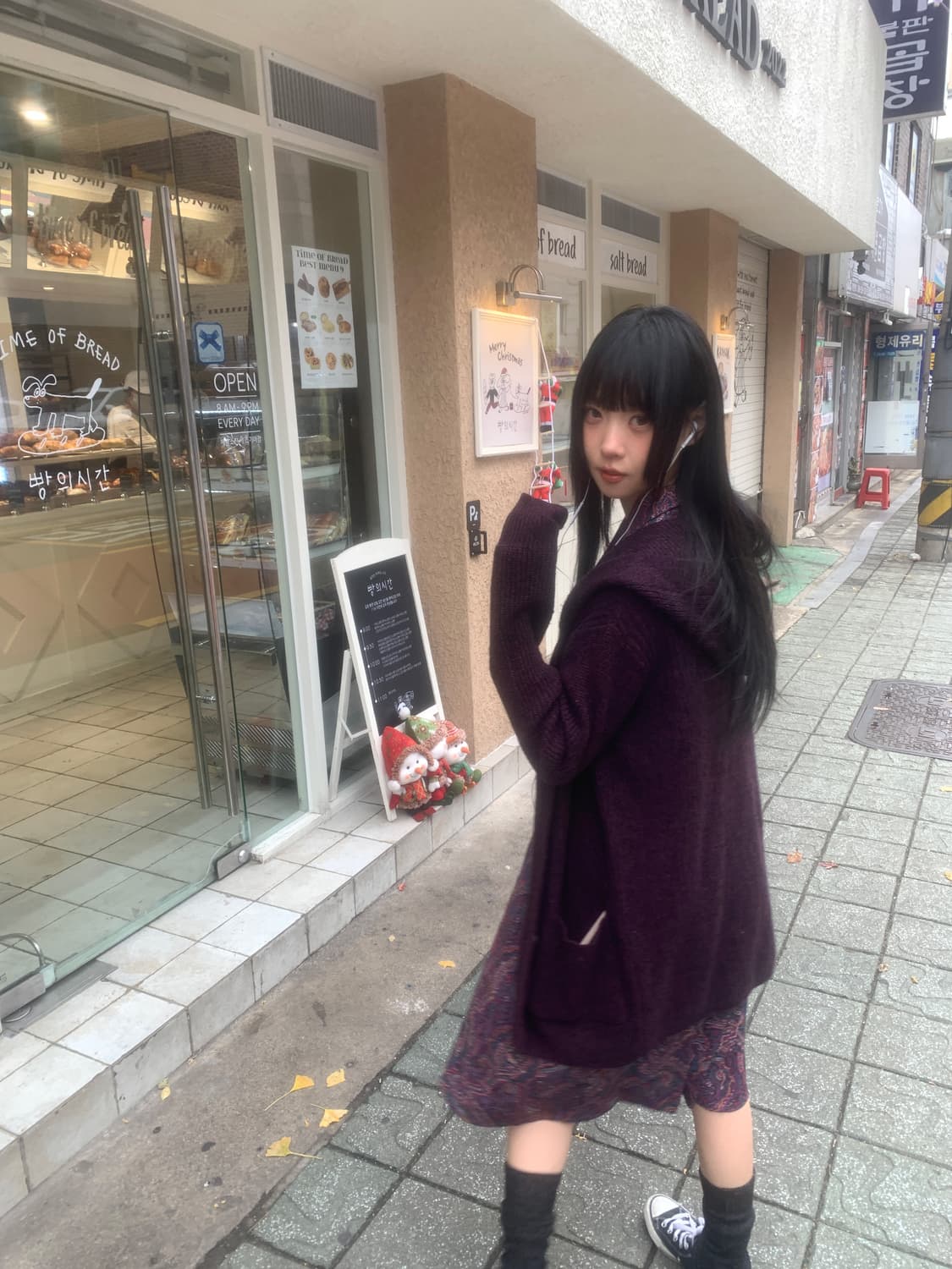 Knit Long Hoody Cardigan 상품이미지5