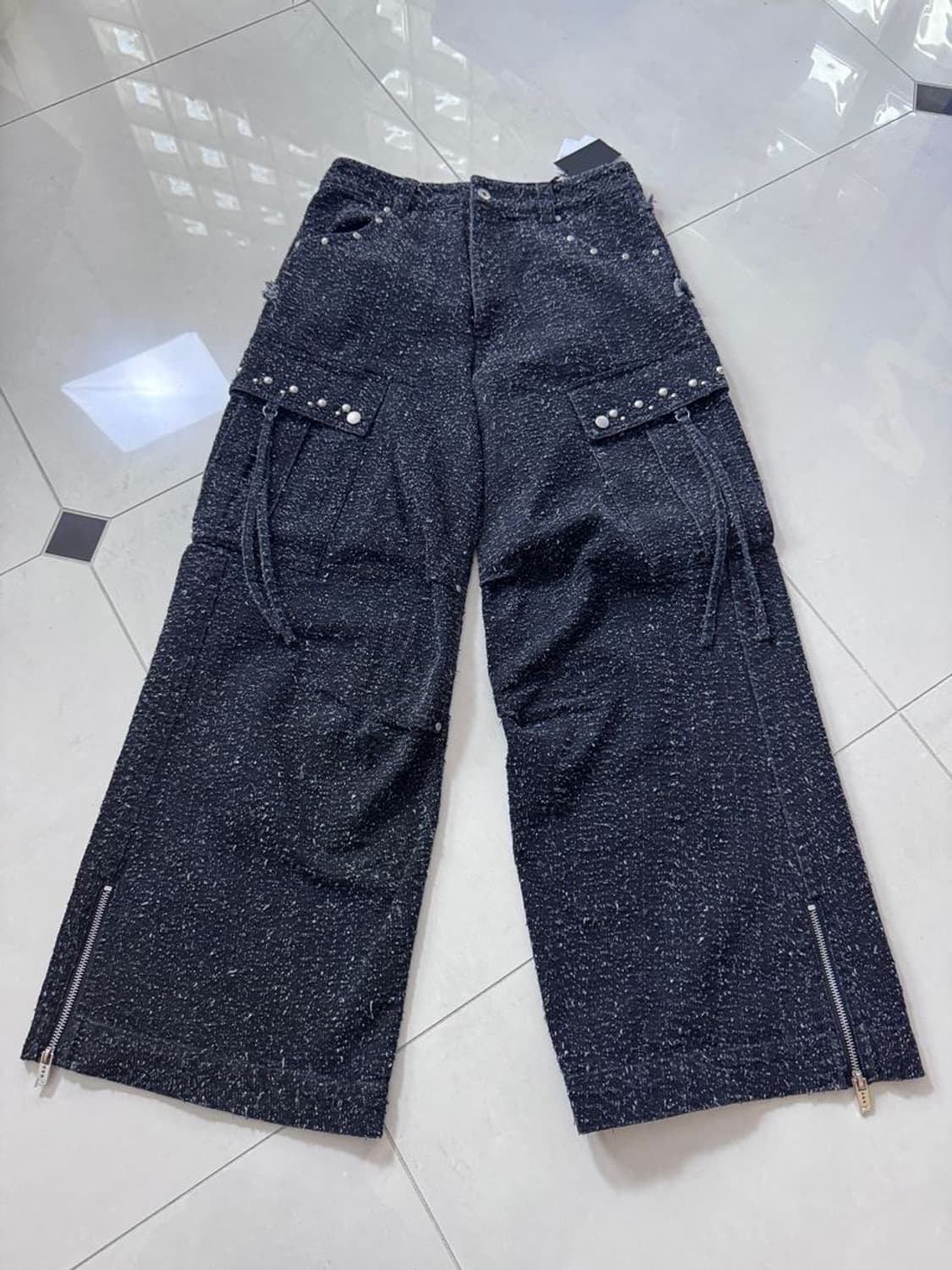 NEEDLE STUD WIDE PANT 니들 스터드 와이드 팬츠 상품이미지7