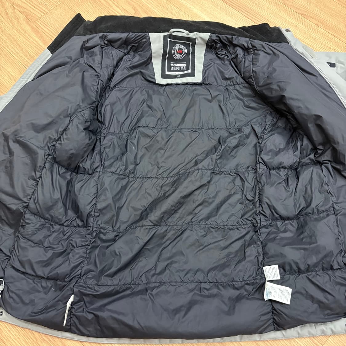 노스페이스 맥머도 키즈 패딩 140 상품이미지5