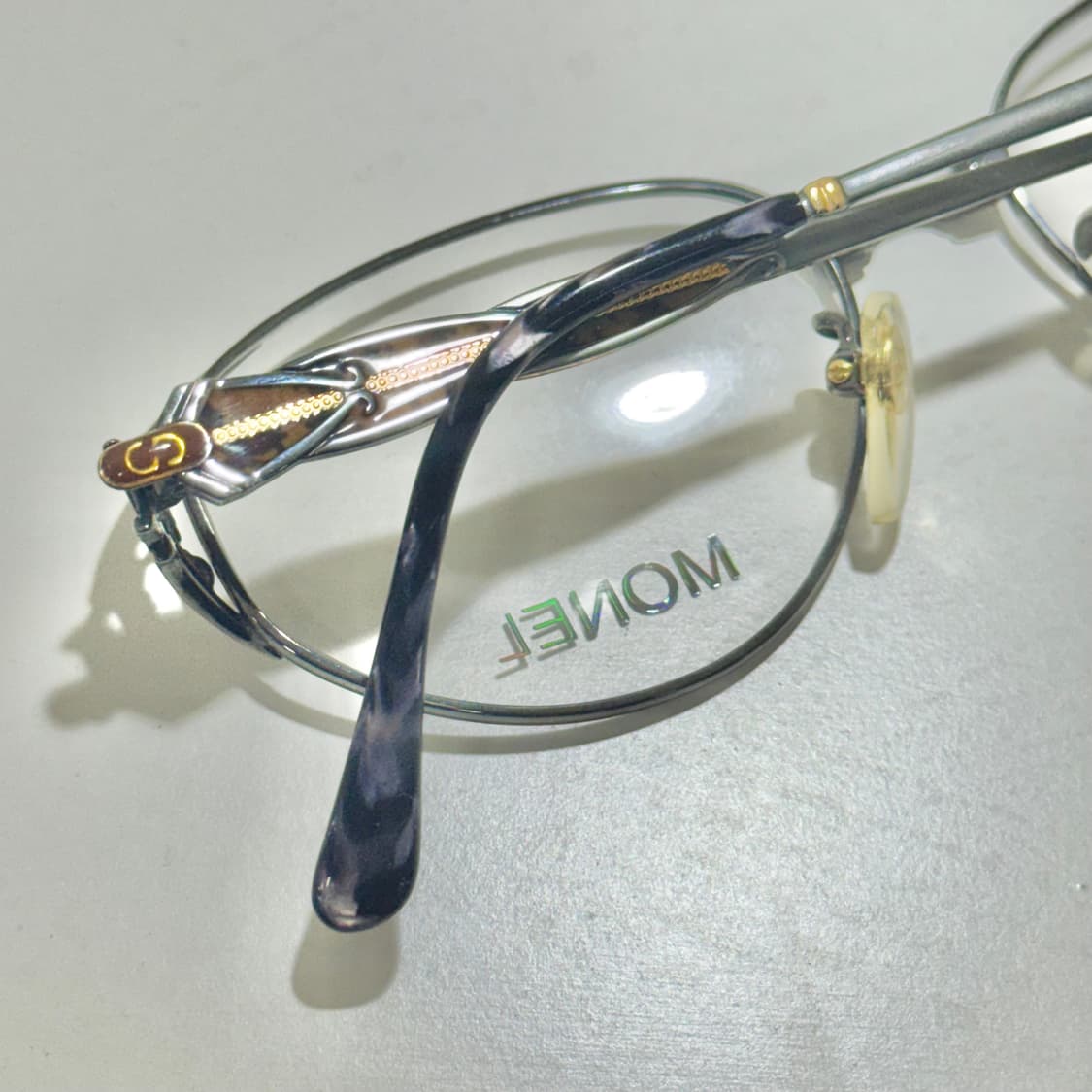 [데드스톡] 빈티지 오벌 안경테 21kgp 상품이미지1
