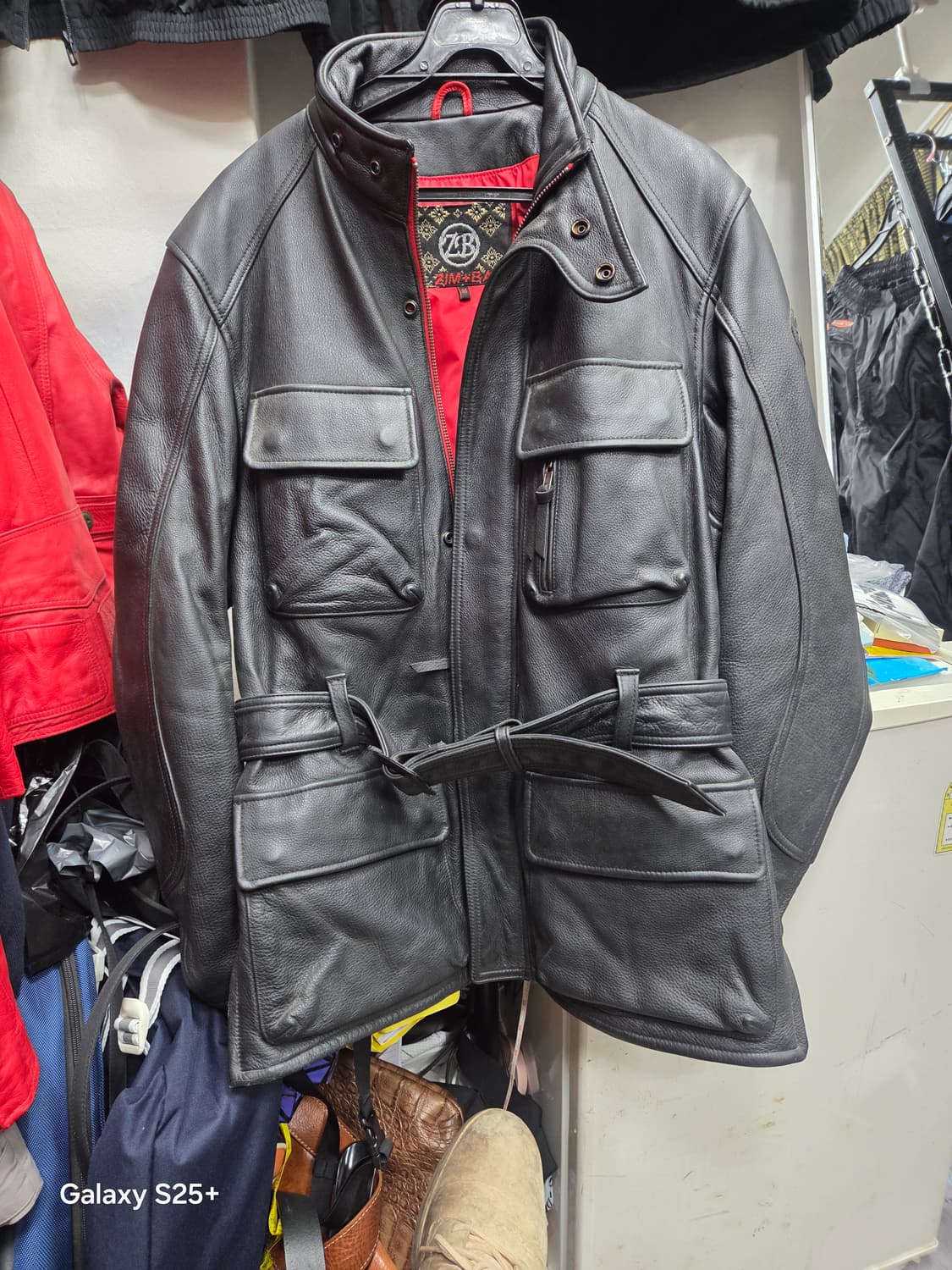 ZIMBA   가죽자켓 상품이미지1