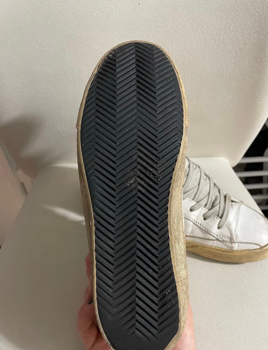 골든구스 하이탑 260 화이트실버 상품이미지6