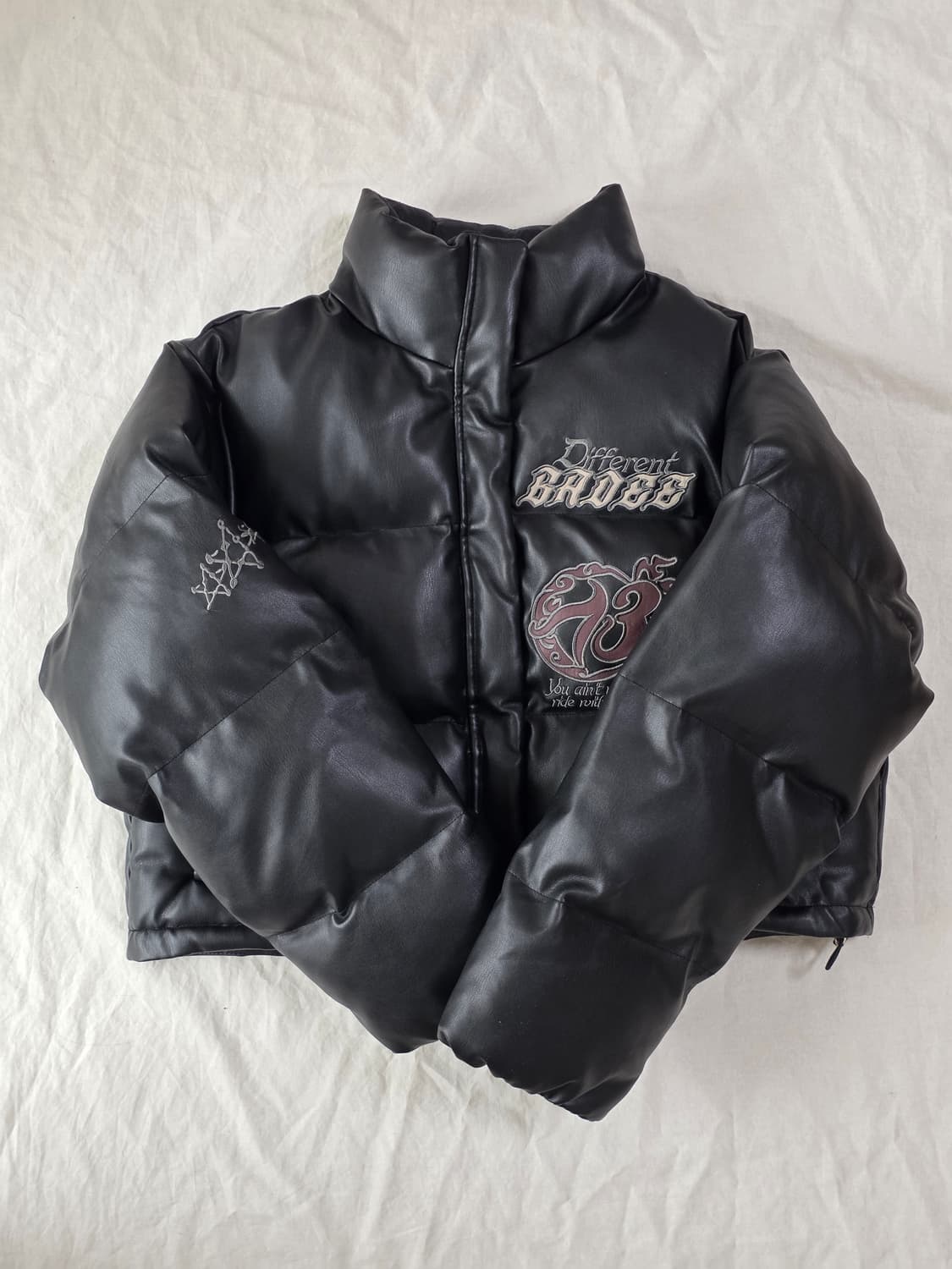 BADEE 배디 레더 패딩 푸퍼 상품이미지2