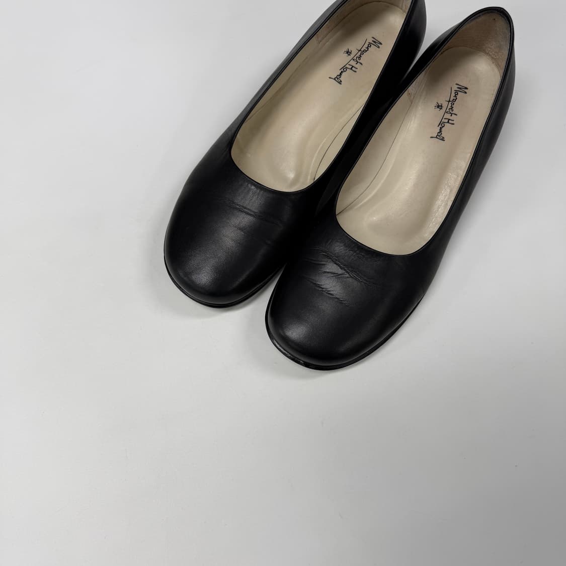 90s Margaret Howell ribbon loafers 상품이미지10
