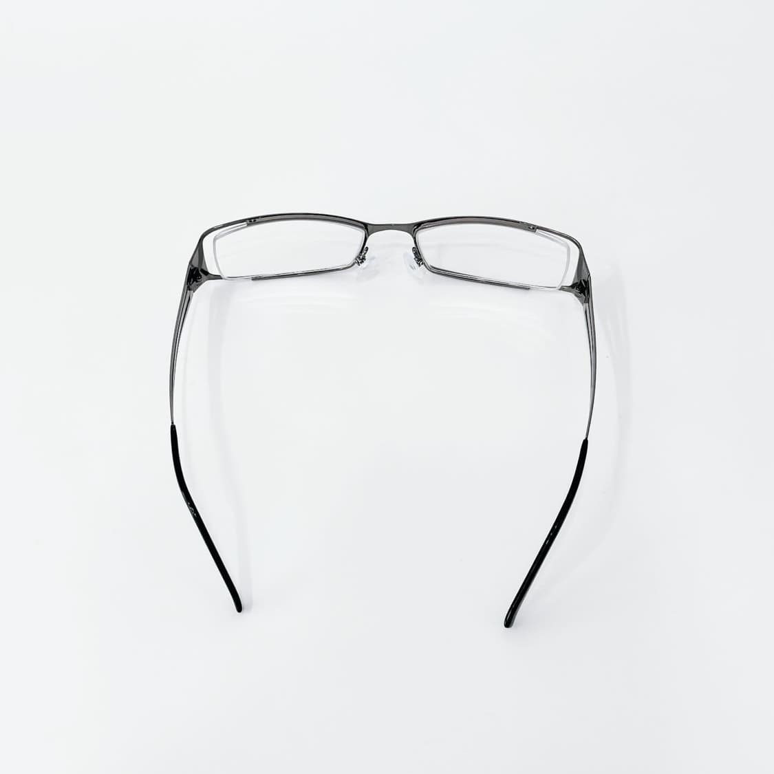 AMADEUS 그레이 메탈 데드스탁 빈티지안경 상품이미지4