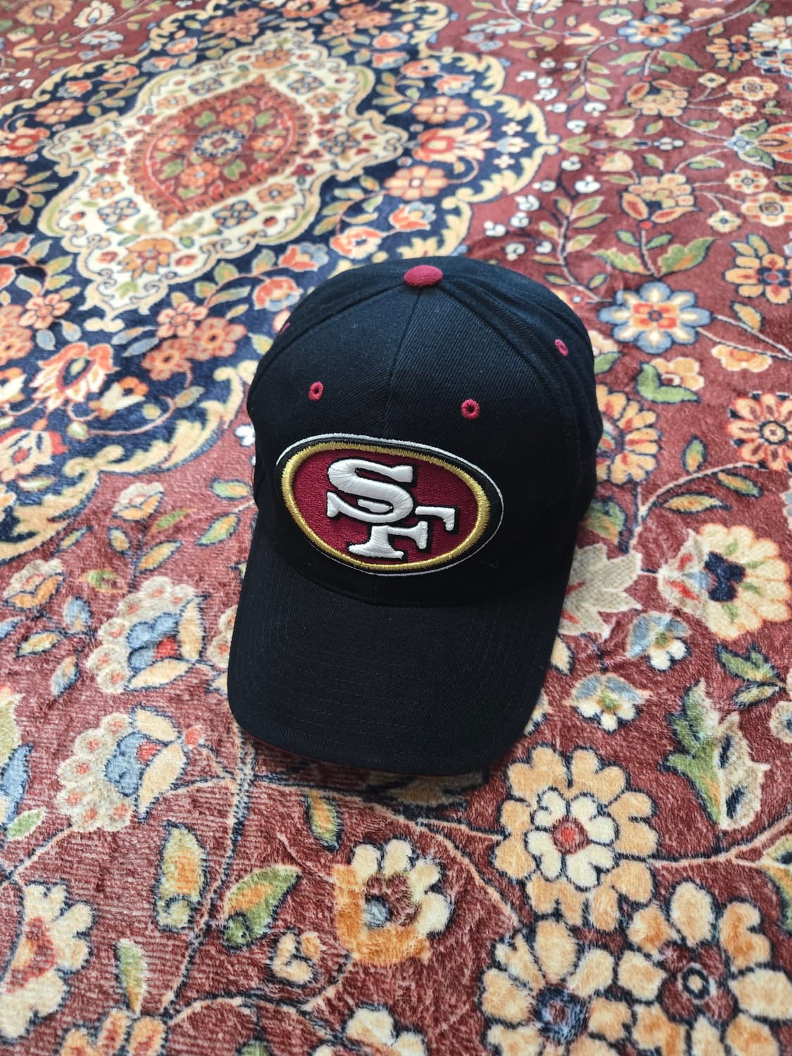 90s NFL 샌프란시스코 49ers(SF) Annco 오리지널 모자 상품이미지2