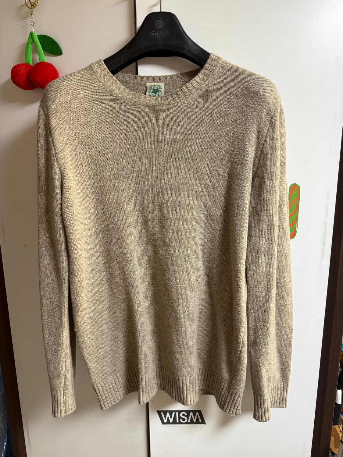 Adam's fig leaf 100%램스울 니트 베이지 49000원 상품이미지6