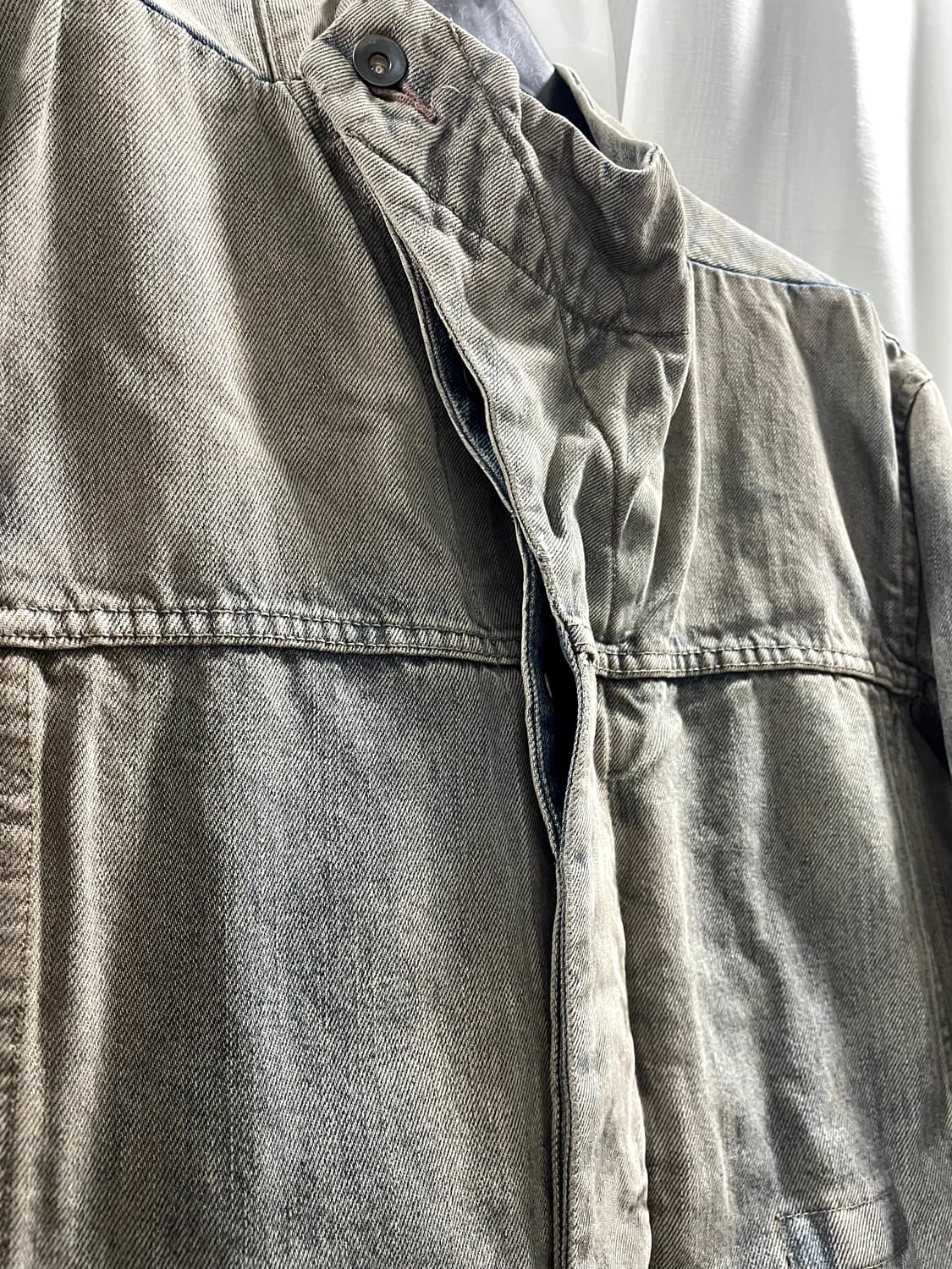 릭오웬스/ 슬레이브 데님 자켓/ L 상품이미지4