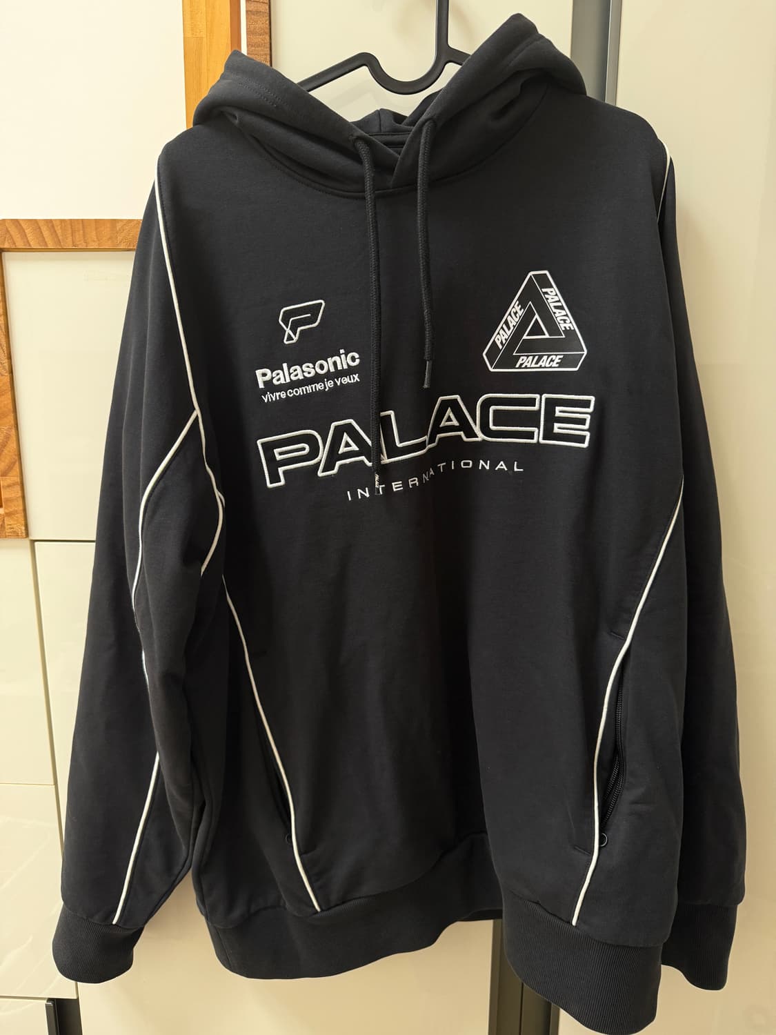 [XL] 팔라스 인터네셔널 후드 블랙 상품이미지1