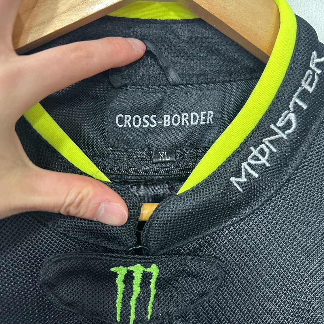 크로스보더 몬스터 에너지 레이싱 라이더 바이크자켓 상품이미지3