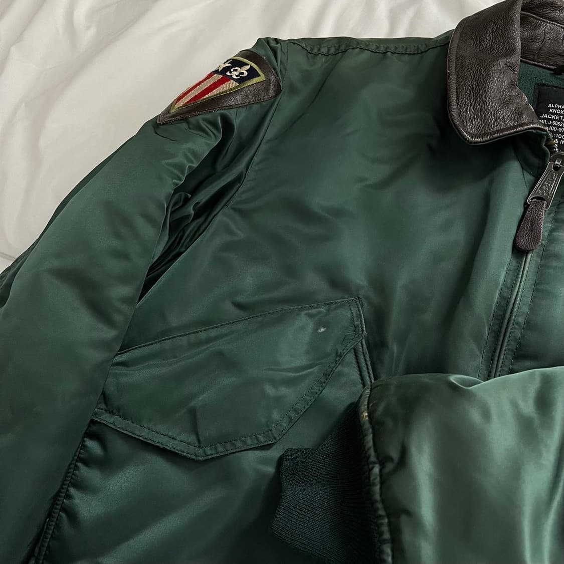 알파인더스트리 cwu-45p 항공점퍼 상품이미지8