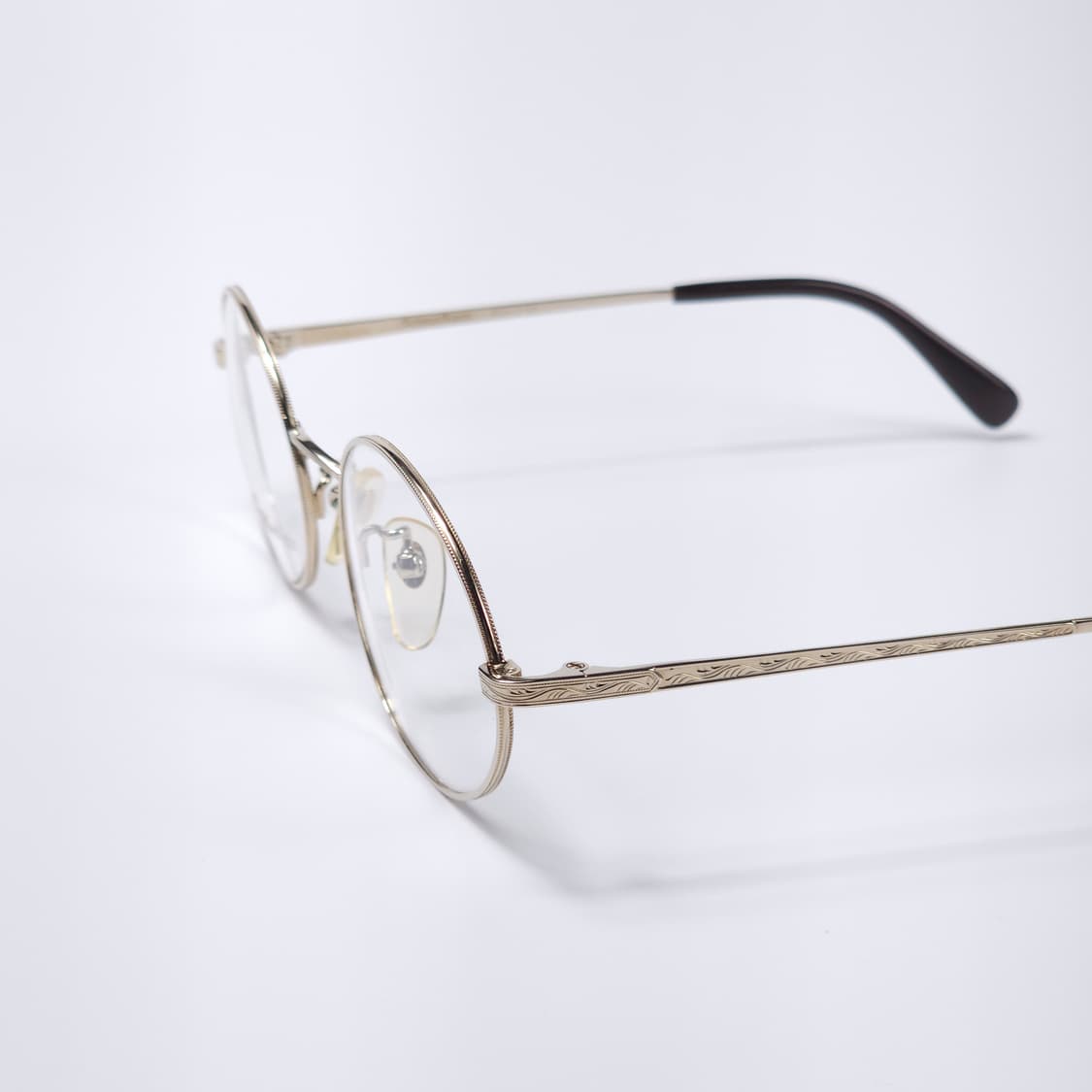 90년도 일본 빈티지 오벌형 긱시크 안경 상품이미지4