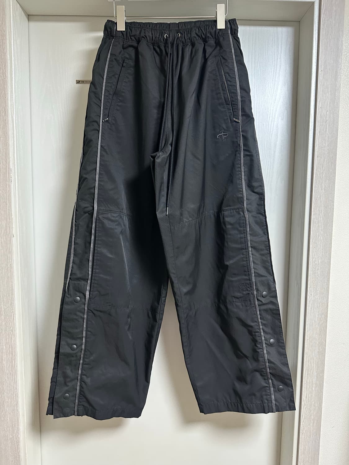 폴리테루 1011 나일론 트랙팬츠 트리플블랙 3사이즈 상품이미지1