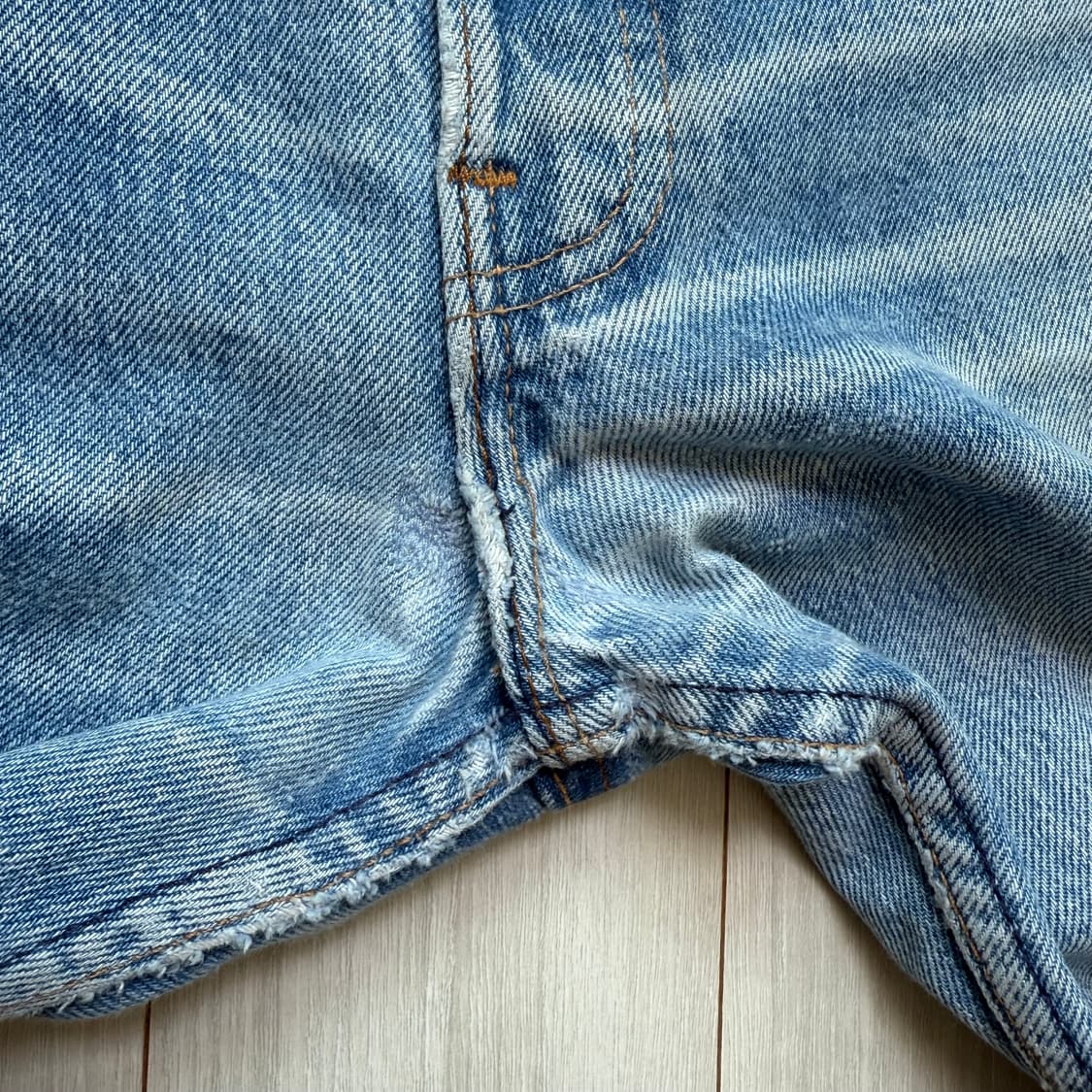 90s Vintage USA Levis 501 W34 L31 상품이미지4