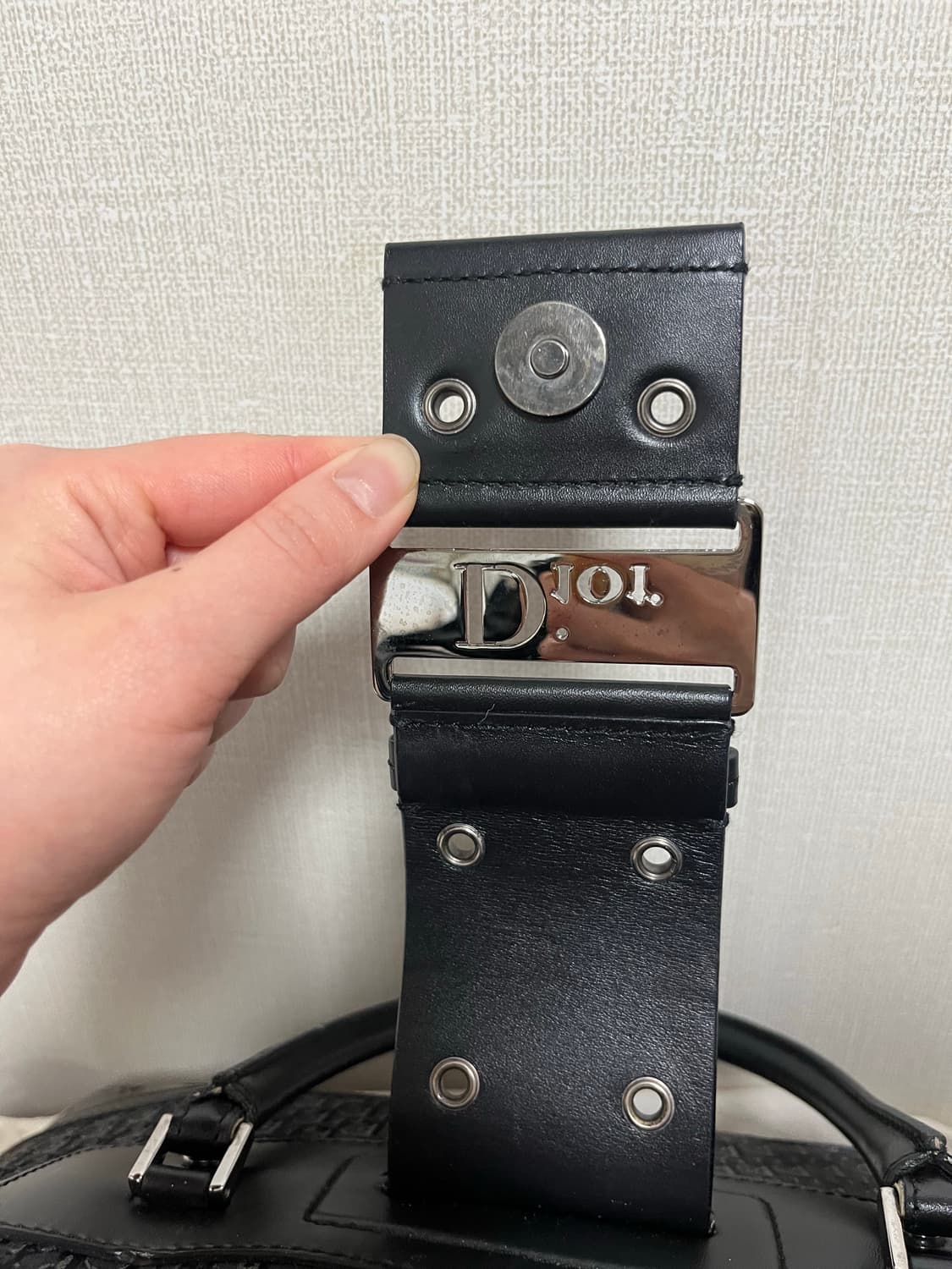 디올 하드코어 보스턴백 정품 빈티지 트로터 Dior 보스턴백 상품이미지4