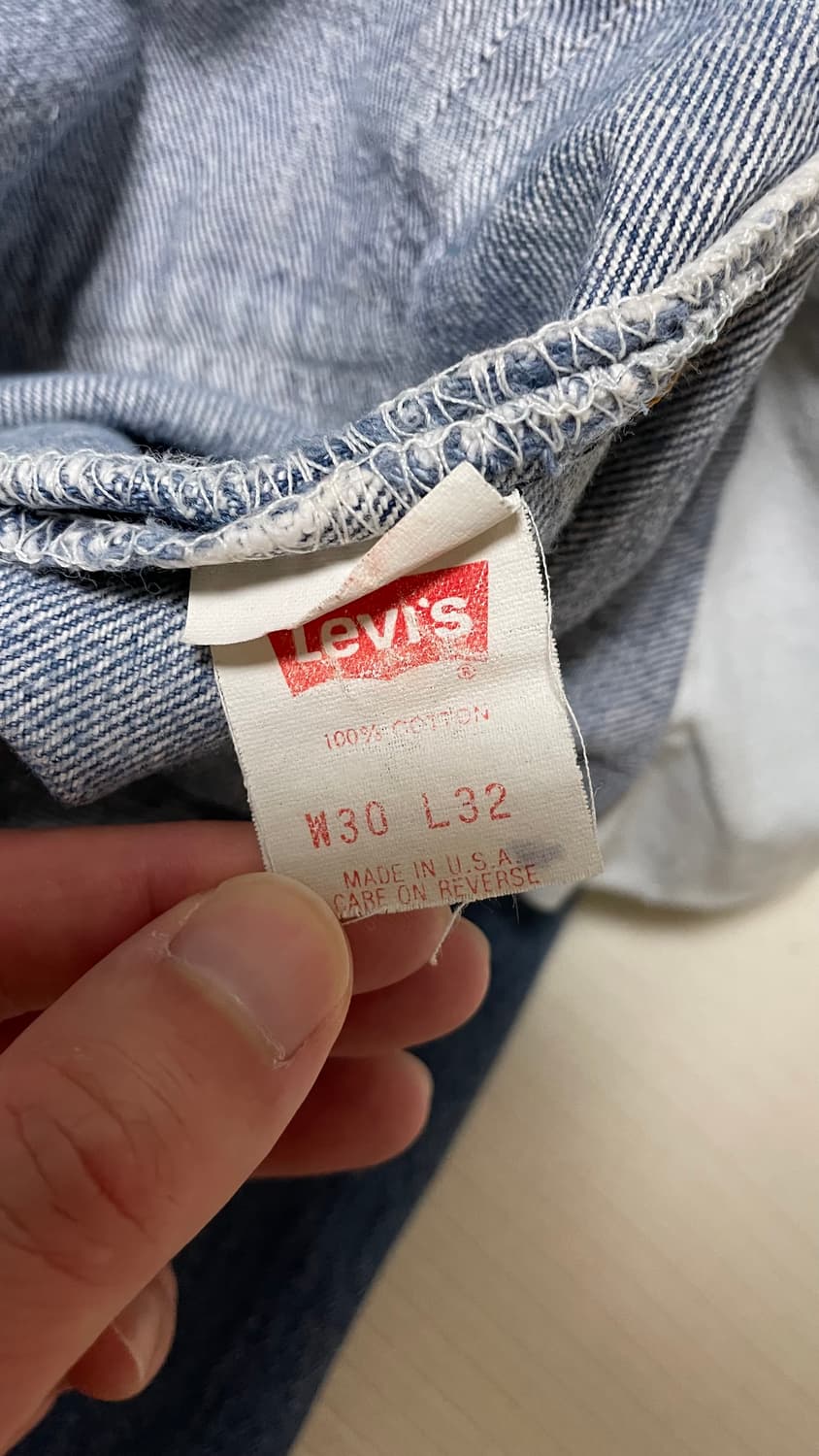 80s 80년대 빈티지 리바이스 501 상품이미지4