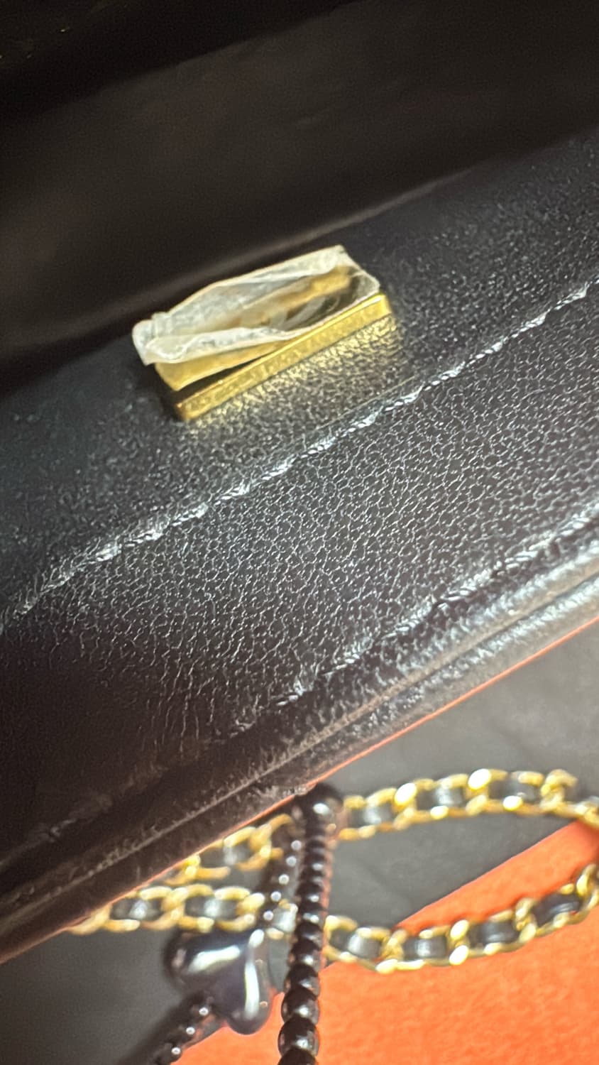 샤넬 클래식 하트참 미니 플랩백 블랭 상품이미지7