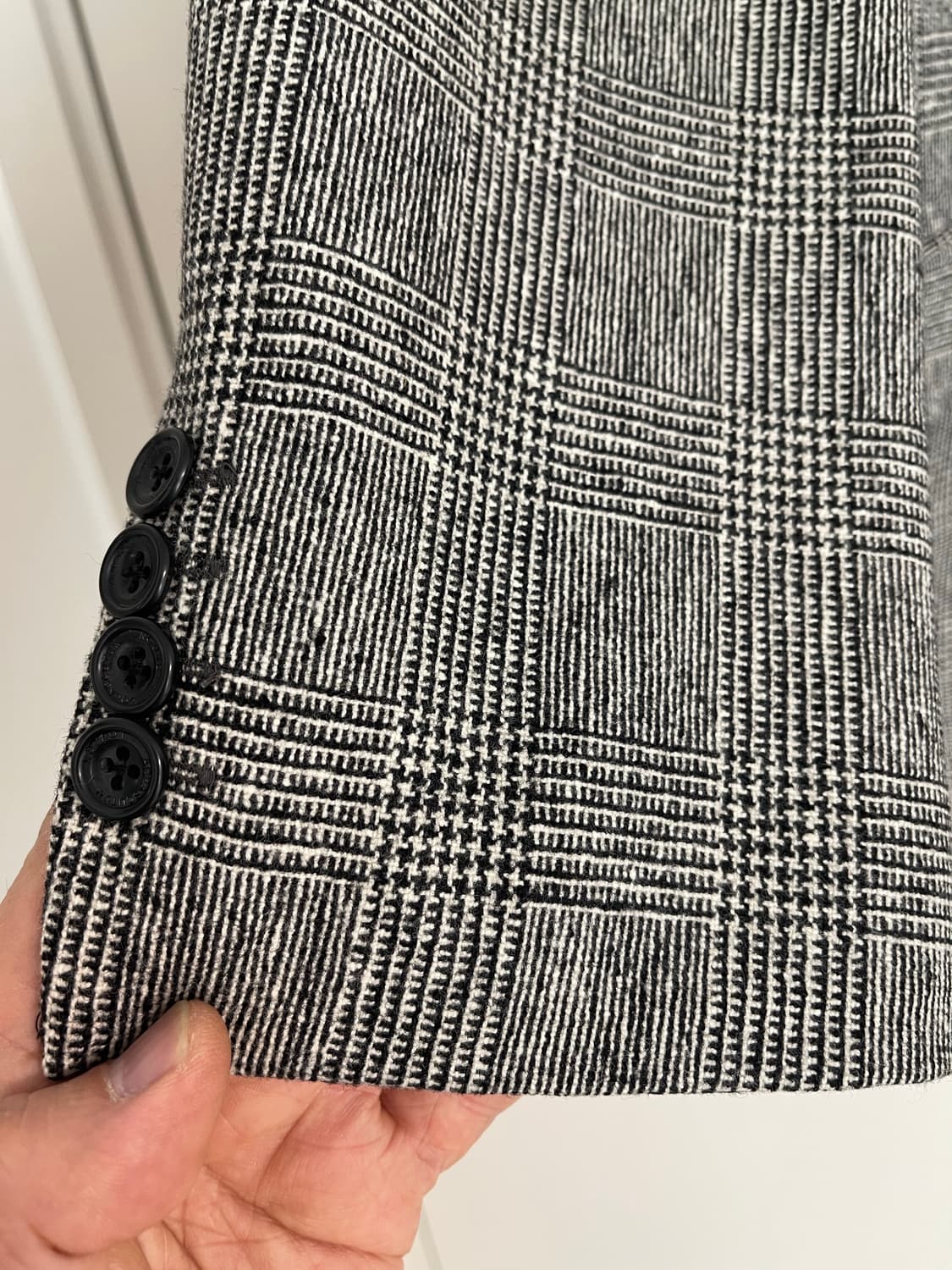 아쿠아스큐텀 런던 글렌체크 자켓 103 상품이미지3