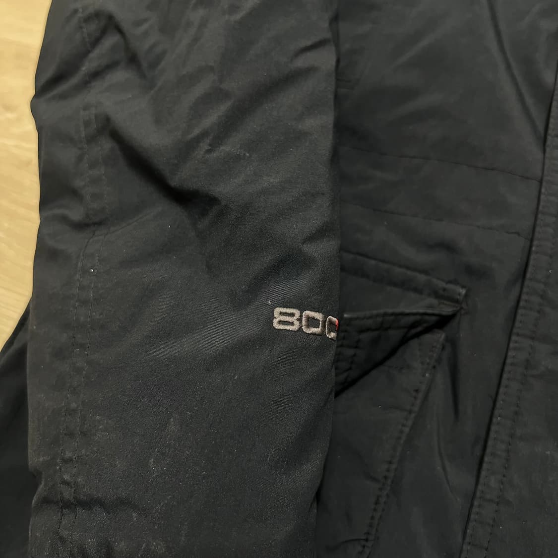 코오롱 스포츠 윈드스토퍼 여성 구스다운 롱패딩 점퍼 [블랙] M/95 상품이미지6