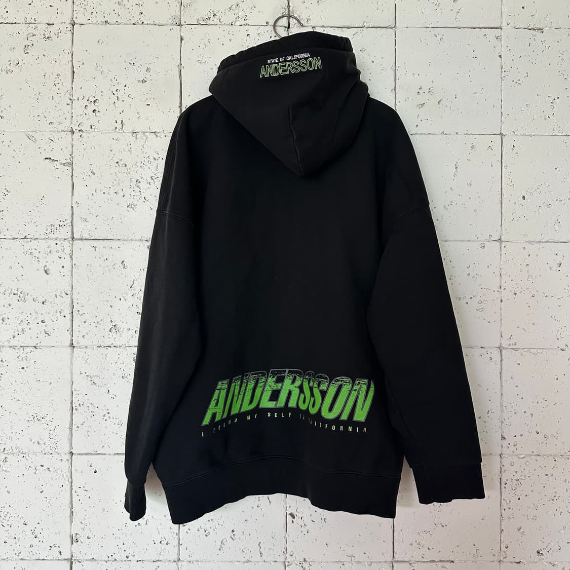 XL 엔더슨벨 후드티 블랙 상품이미지4