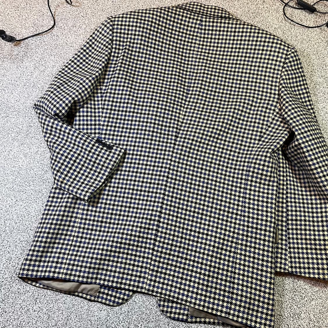 지방시 하운드 체크 싱글 블레이저 자켓 상품이미지2