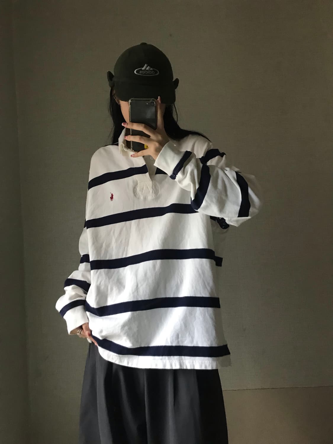 폴로 스트라이프 럭비티셔츠 상품이미지1