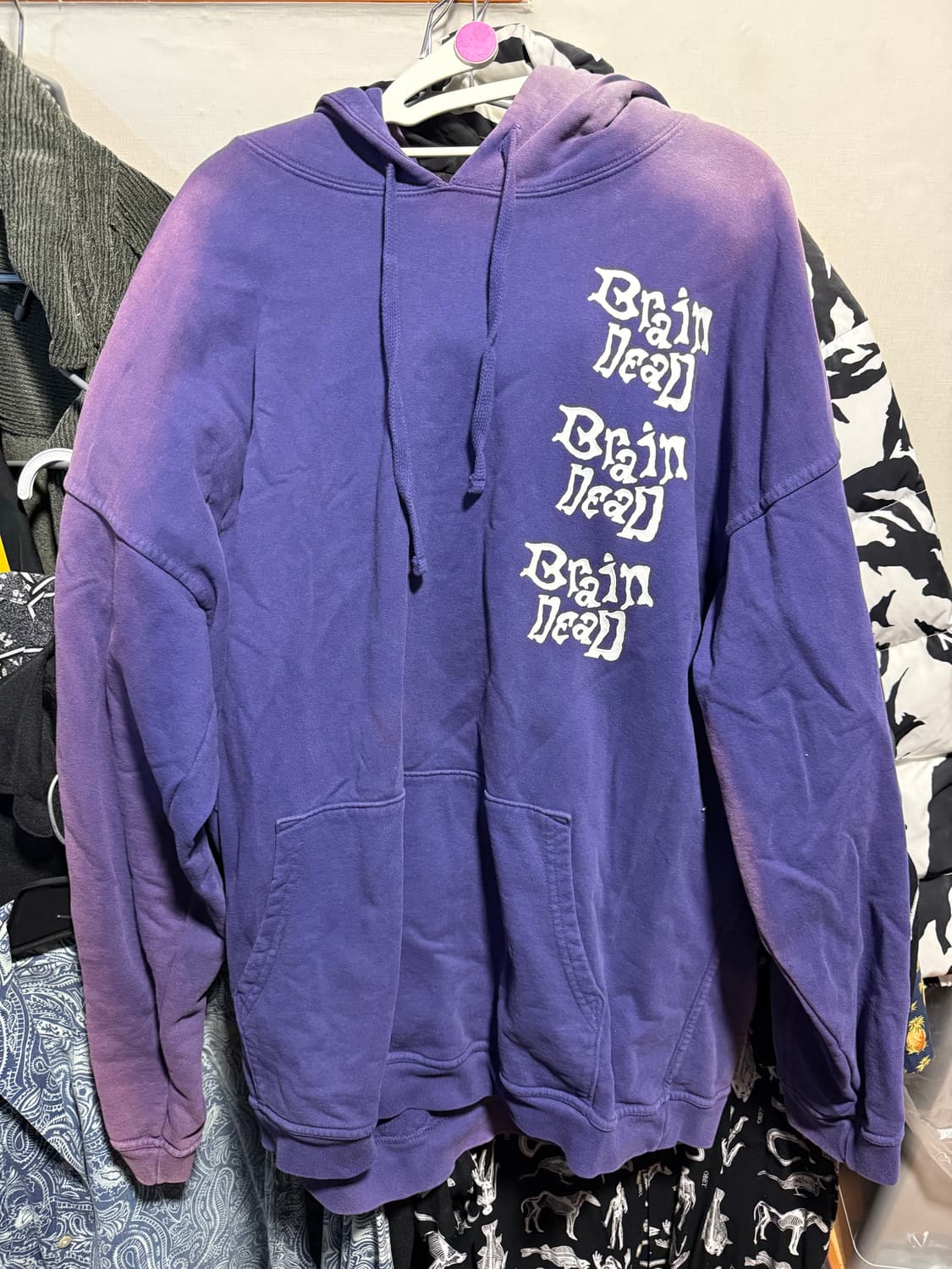 브레인데드 후드 퍼플 xl 상품이미지1