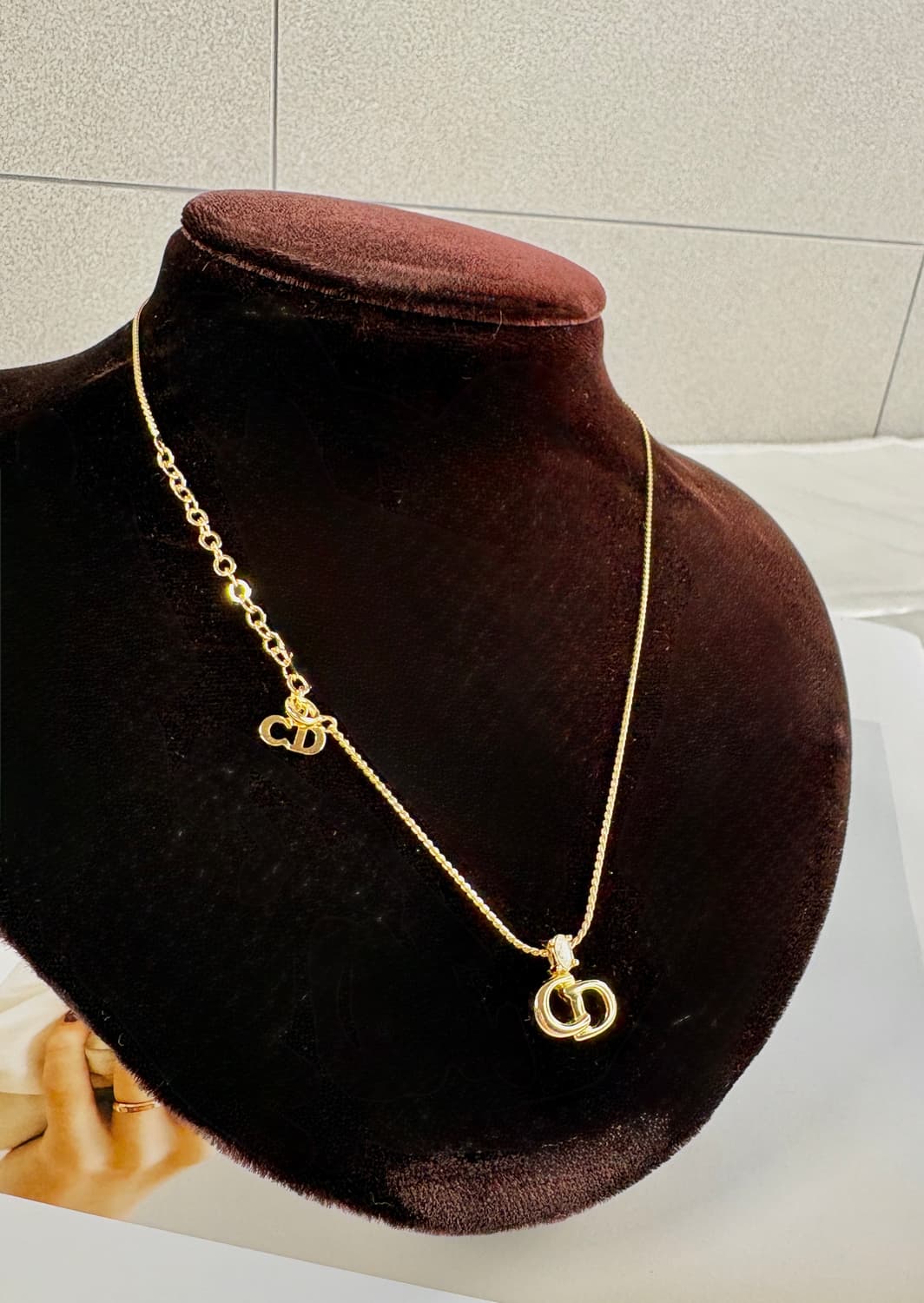 디올 빈티지 시그니처 목걸이 상품이미지9