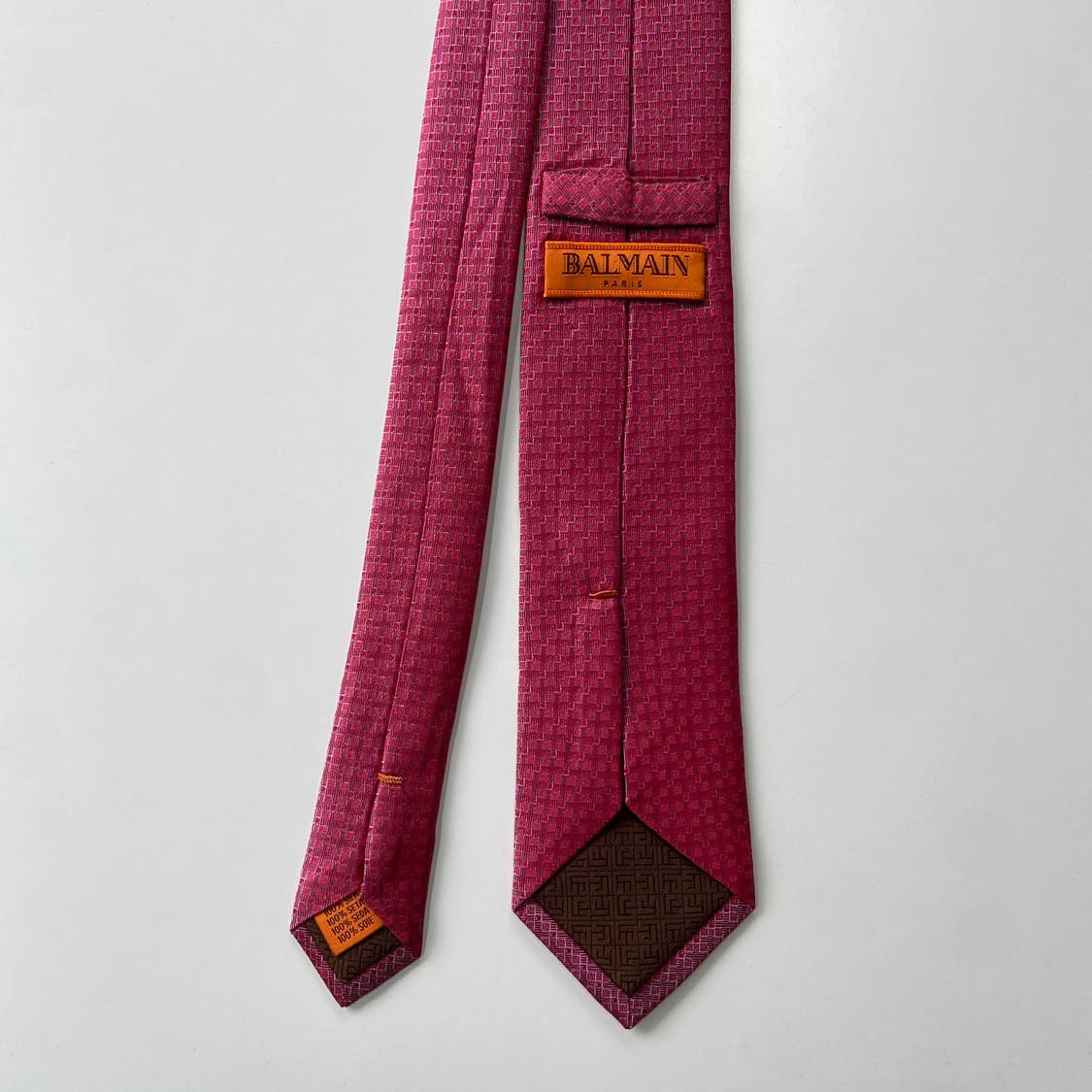 발망(BALMAIN) 명품 정품넥타이 7.6cm 상품이미지2