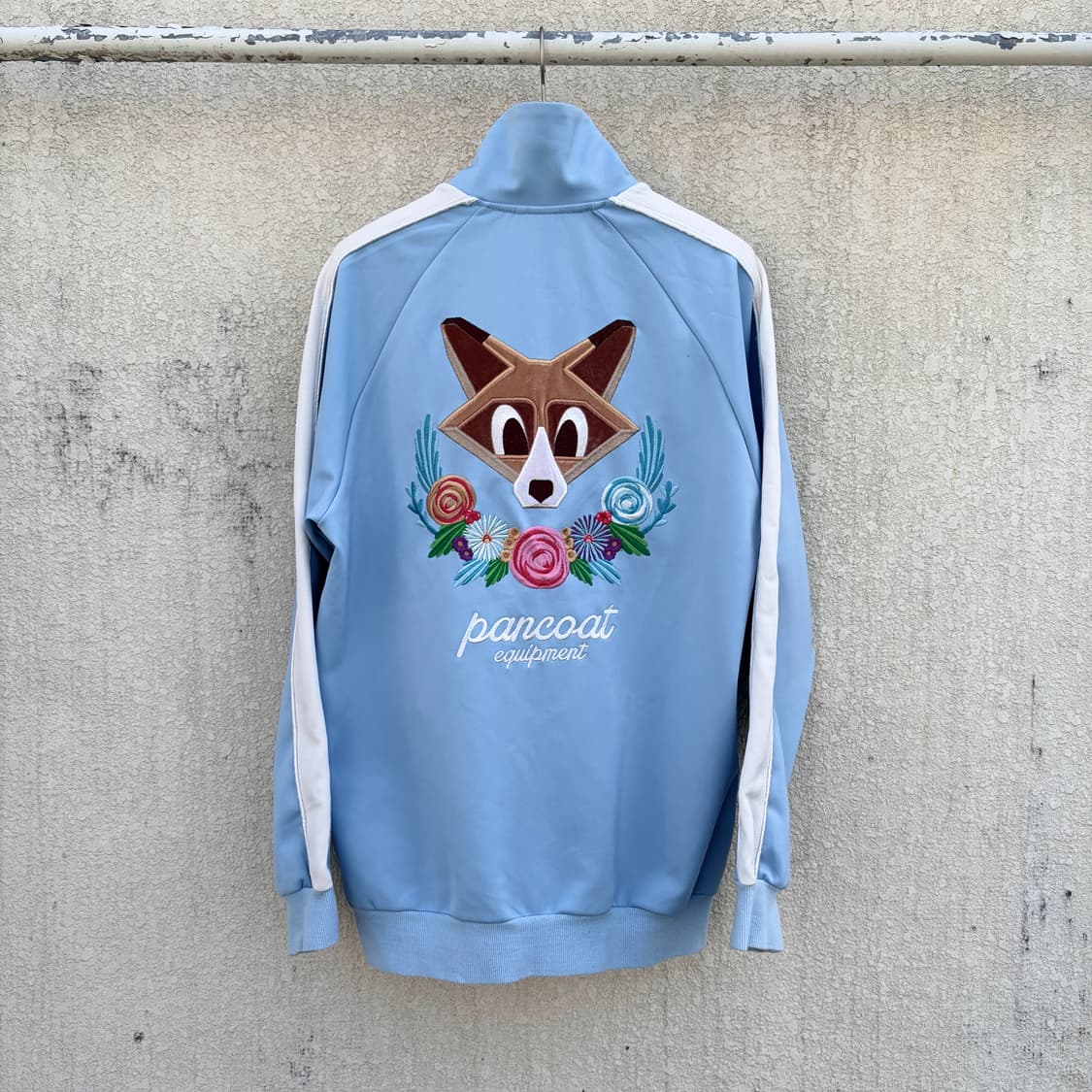 S)Pancoat 스카이블루 너구리 스카잔 트랙탑 져지 상품이미지2