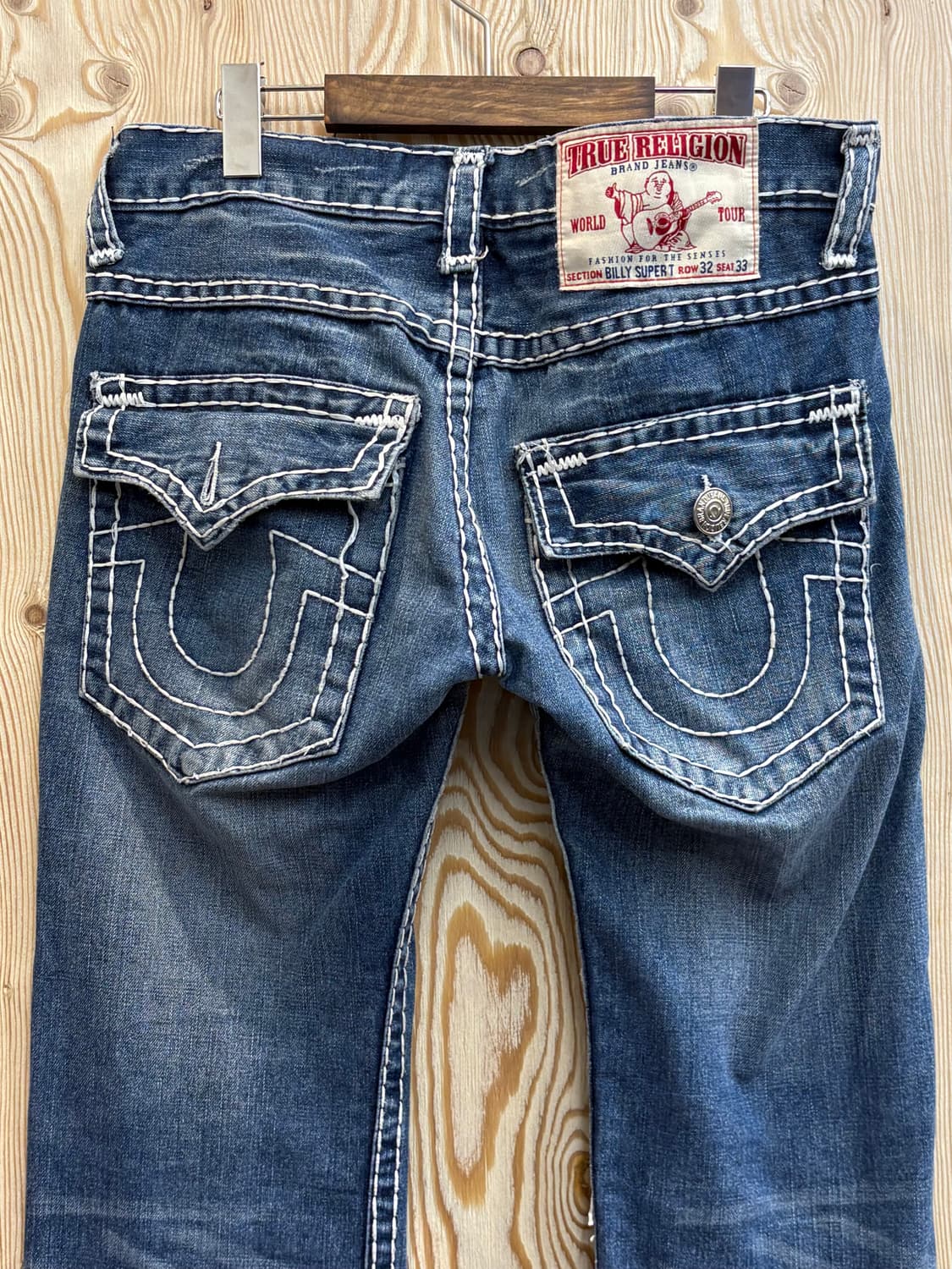 트루릴리젼 빌리 슈퍼 T 부츠컷 데님 팬츠 상품이미지4