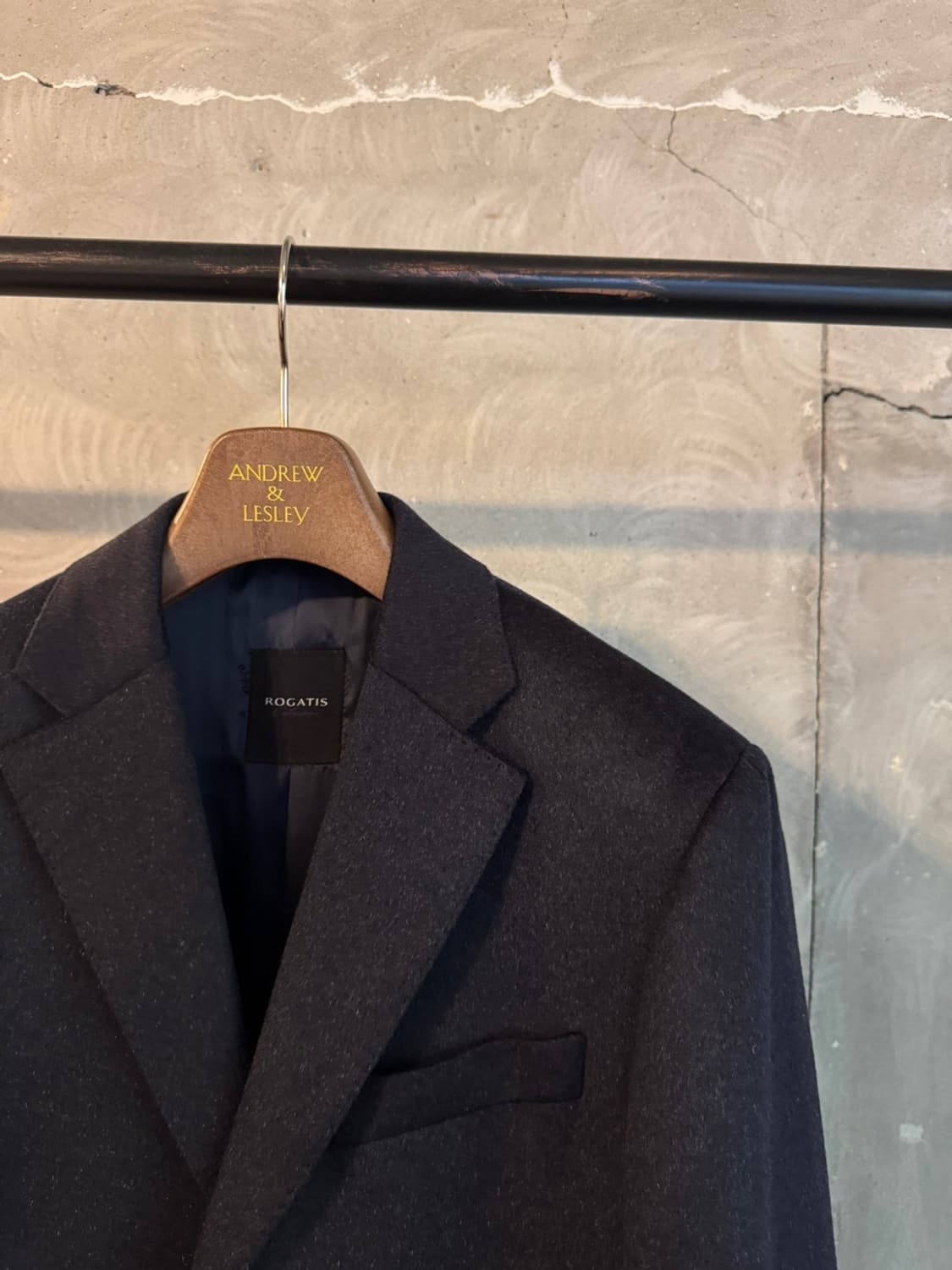 로가디스 컬렉션 캐시미어 체스터필드 코트 100 상품이미지4