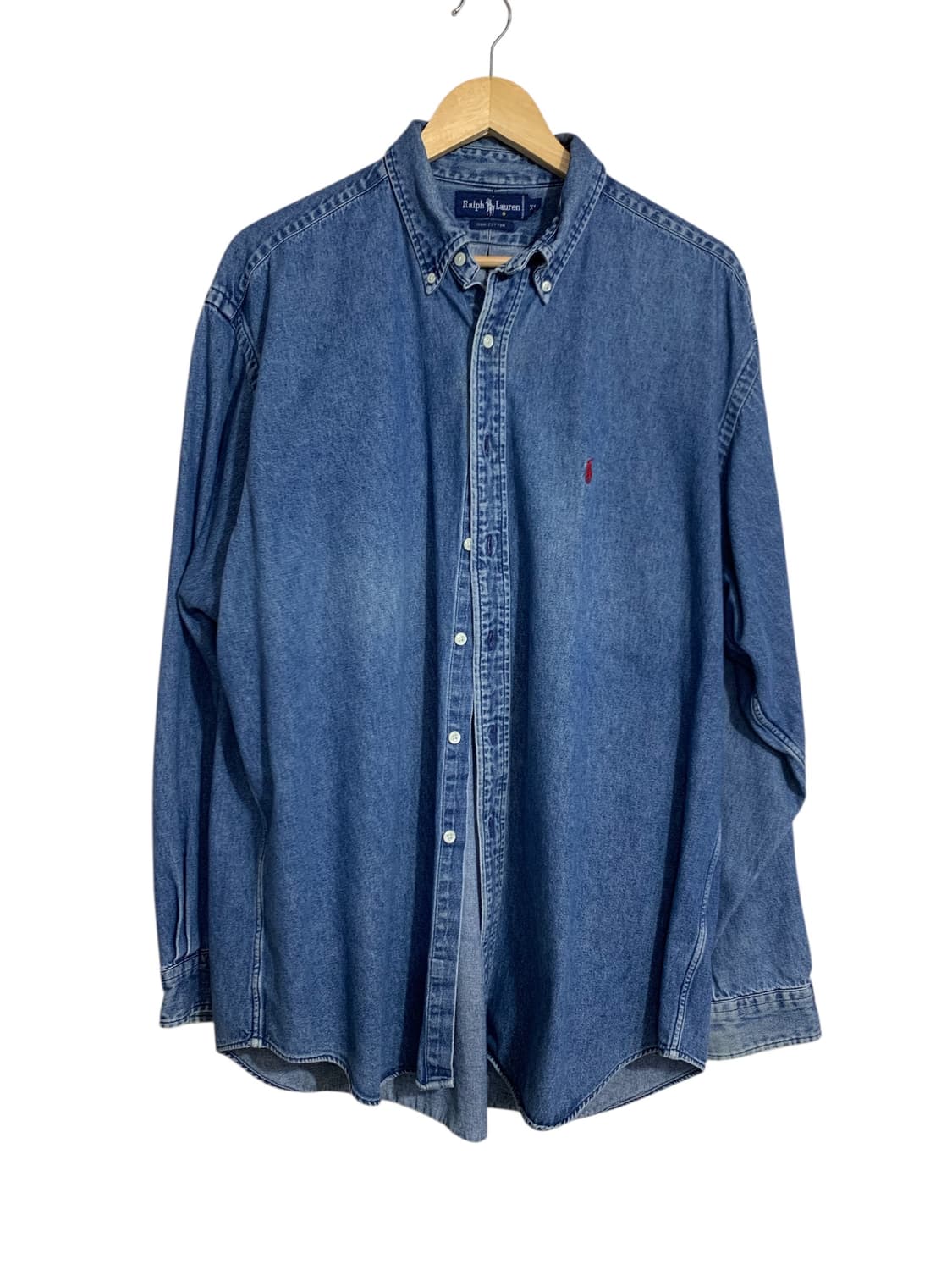급매 폴로 데님셔츠 XL 상품이미지1