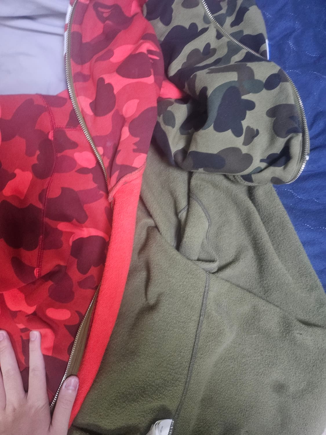 베이프 아수라 카모 그린/레드 상품이미지6